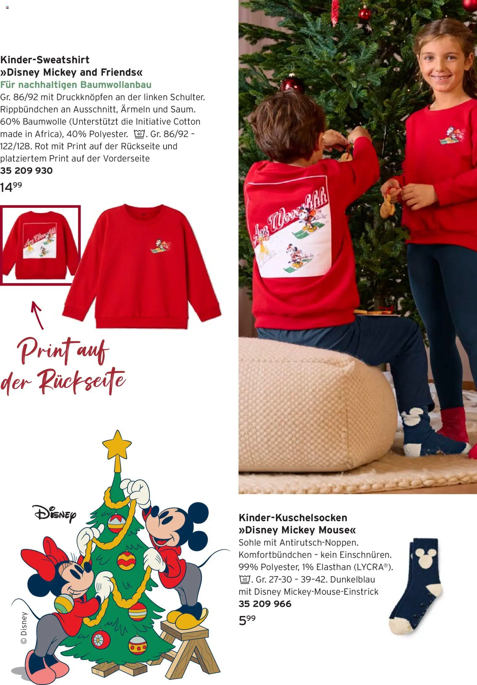 Tchibo Weihnachtsfreude mit Disney – gültig ab 17.12.2025 | Seite: 8