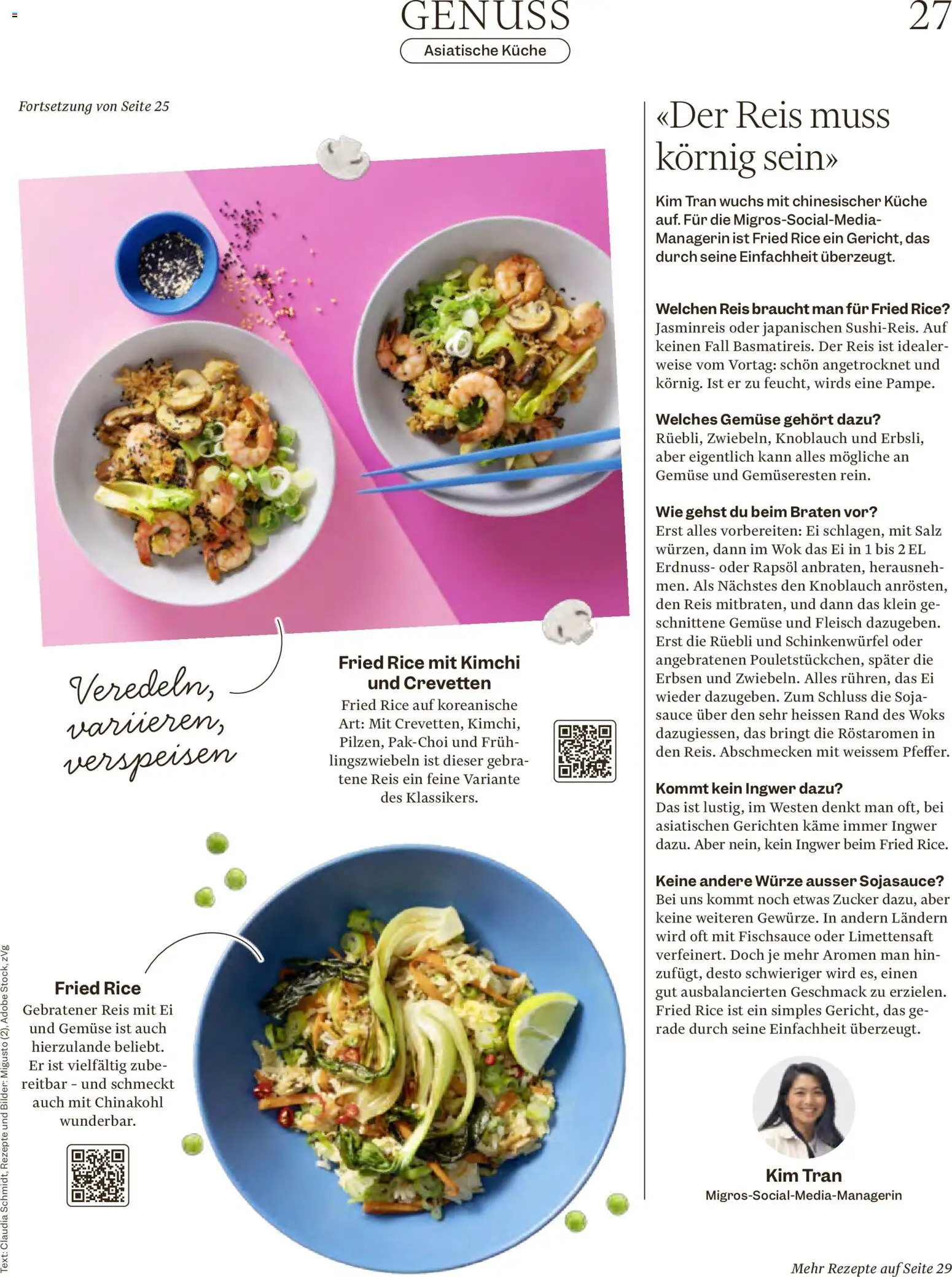 Migros Magazin – gültig ab 19.01.2026 | Seite: 27 | Produkte: Rapsöl, Reis, Harddisk, Fall