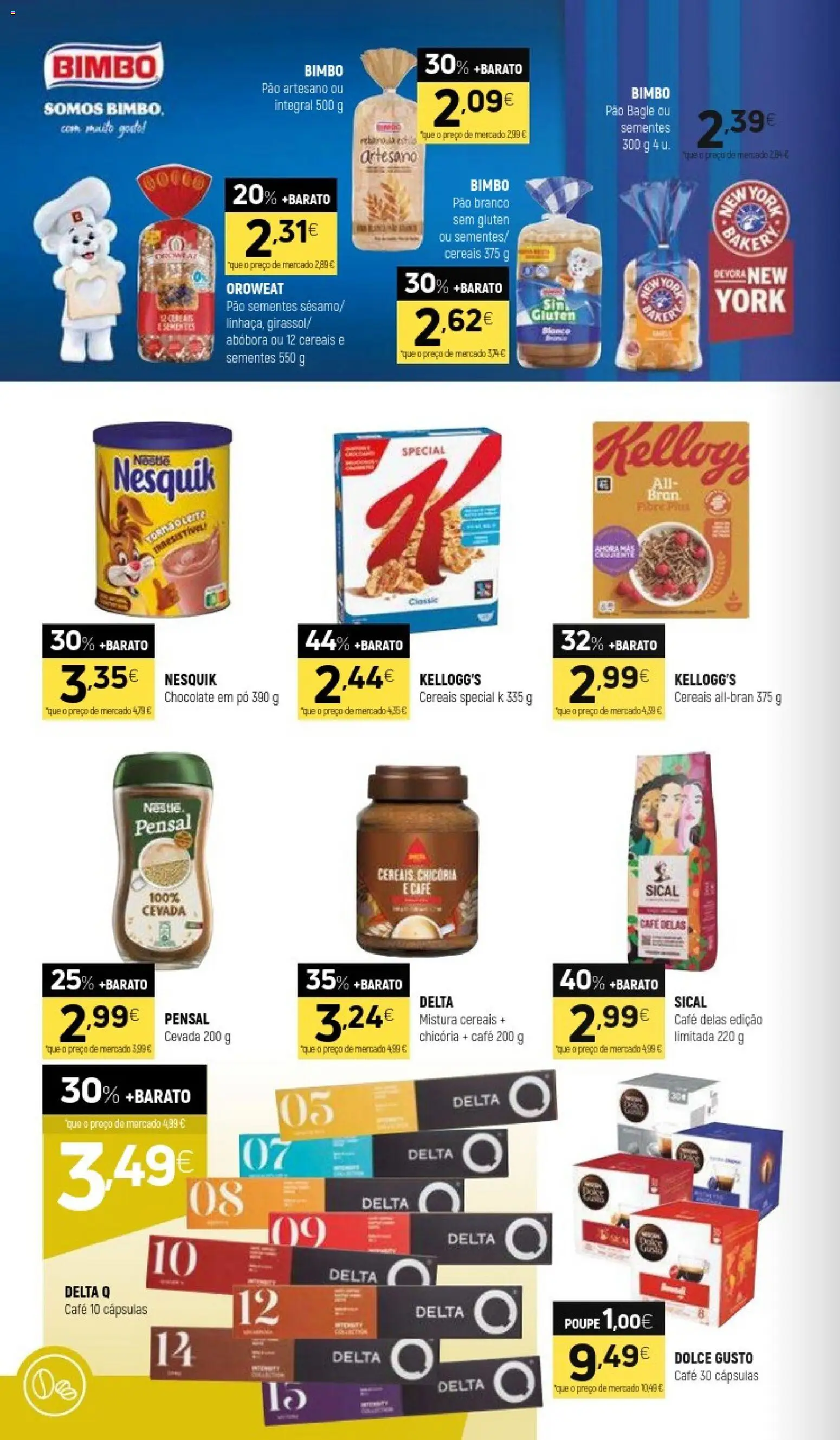 Coviran - folheto │ válido de 06.01.2026 | Página: 8 | Produtos: Delta q, Nestlé, Pão, Café