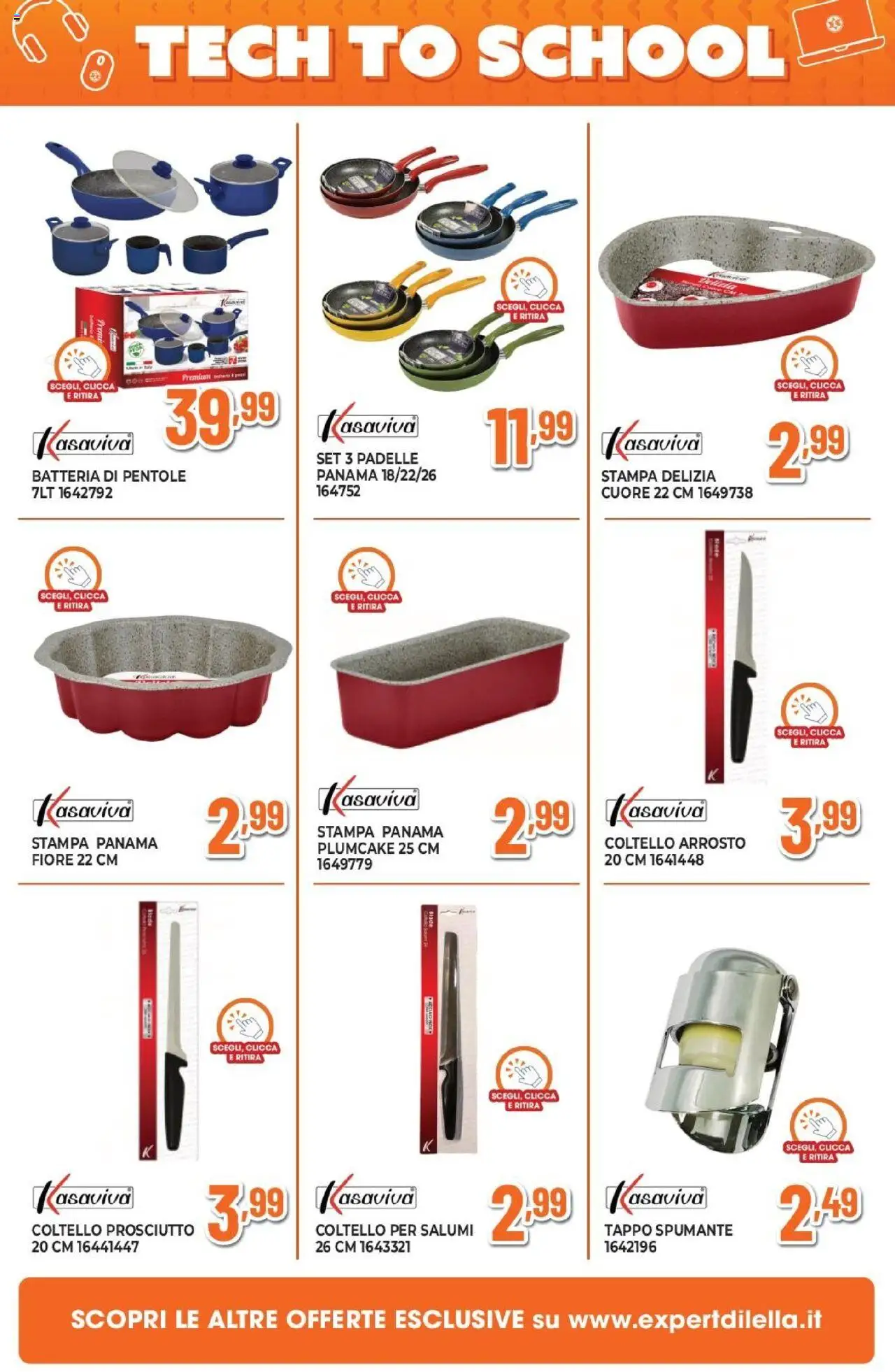 Volantino Expert del 14.08.2025 | Pagina: 32 | Prodotti: Prosciutto, Spumante, Plumcake, Stampa