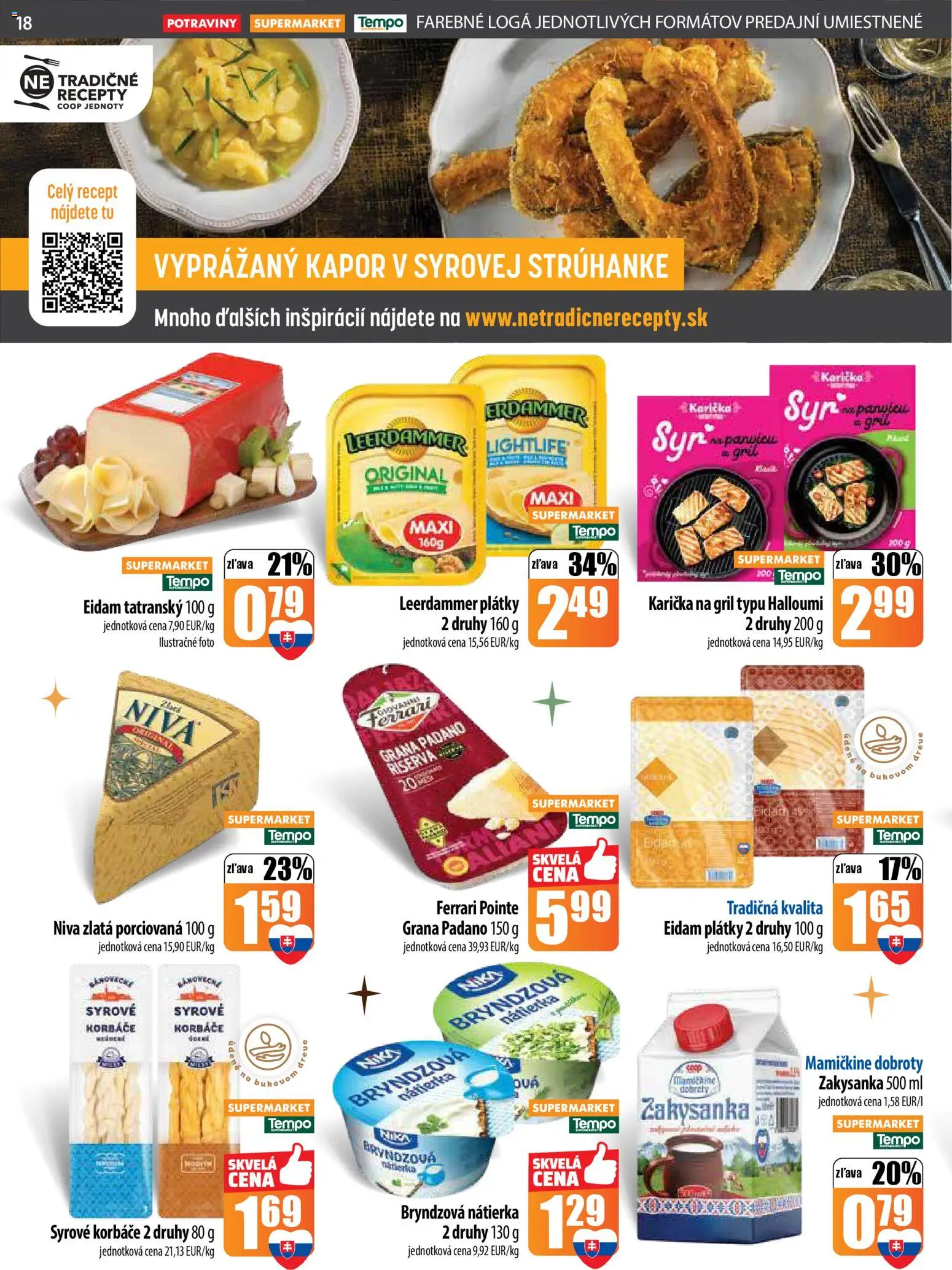 Nové COOP Jednota akcie – leták je platný od 18.12.2025 | Strana: 18 | Produkty: Gril, Eidam