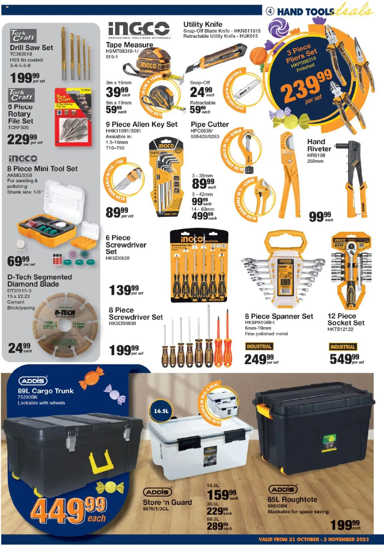 New MICA catalogue – valid from 21.10.2025 | Page: 4 | Products: Utility, Pipe, Cement, Tape