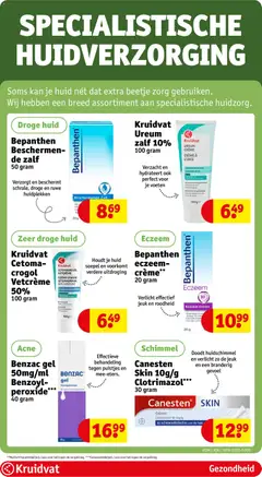 Bepanthen eczeem-crème**, Verlicht effectief jeuk en roodheid, 20 gram - Voorbeeld van een folder van Kruidvat, geldig van 04.11.2025 | Pagina: 41