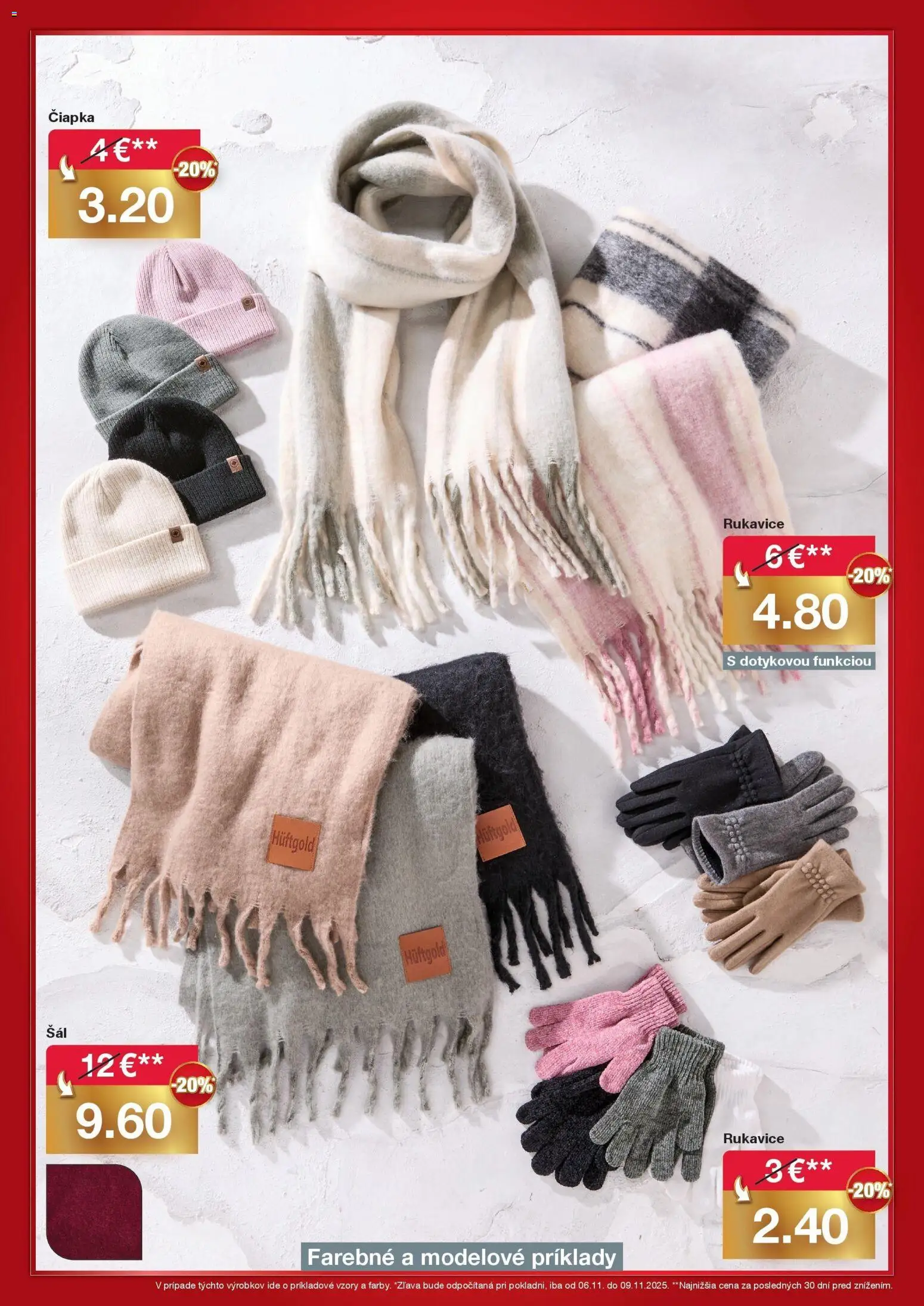 Woolworth Ahoj Ružomberok od 30.10.2025 » aktuálna akcia | Strana: 5 | Produkty: Čiapka, Rukavice