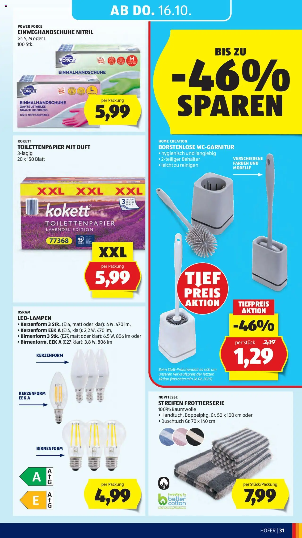 Hofer Flugblatt gültig ab 10.10.2025 | Seite: 35 | Produkte: Duft
