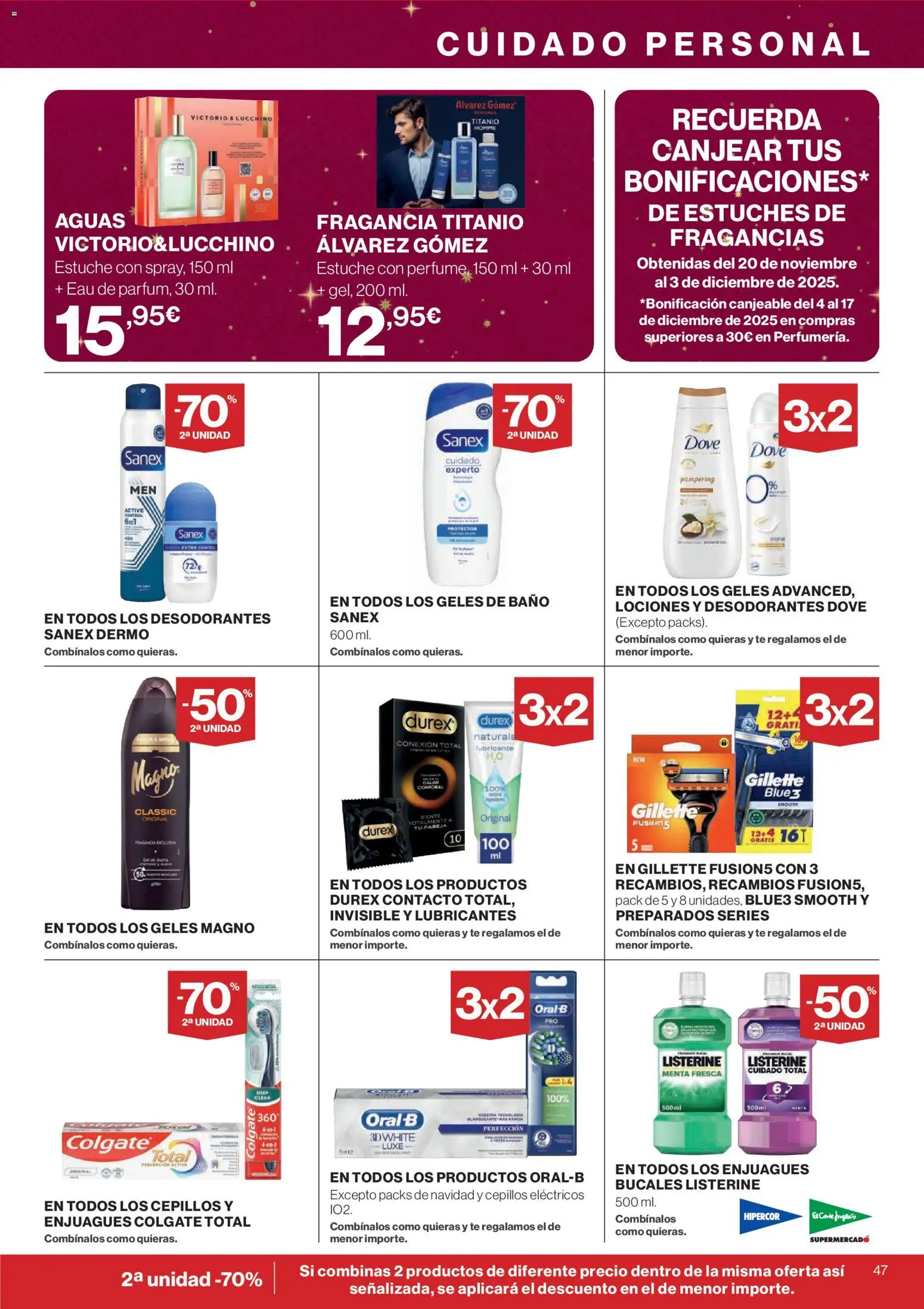 El Corte Inglés ofertas │ válido desde el 04.12.2025 | Página: 51 | Productos: Perfume, Fragancia, Té, Baño