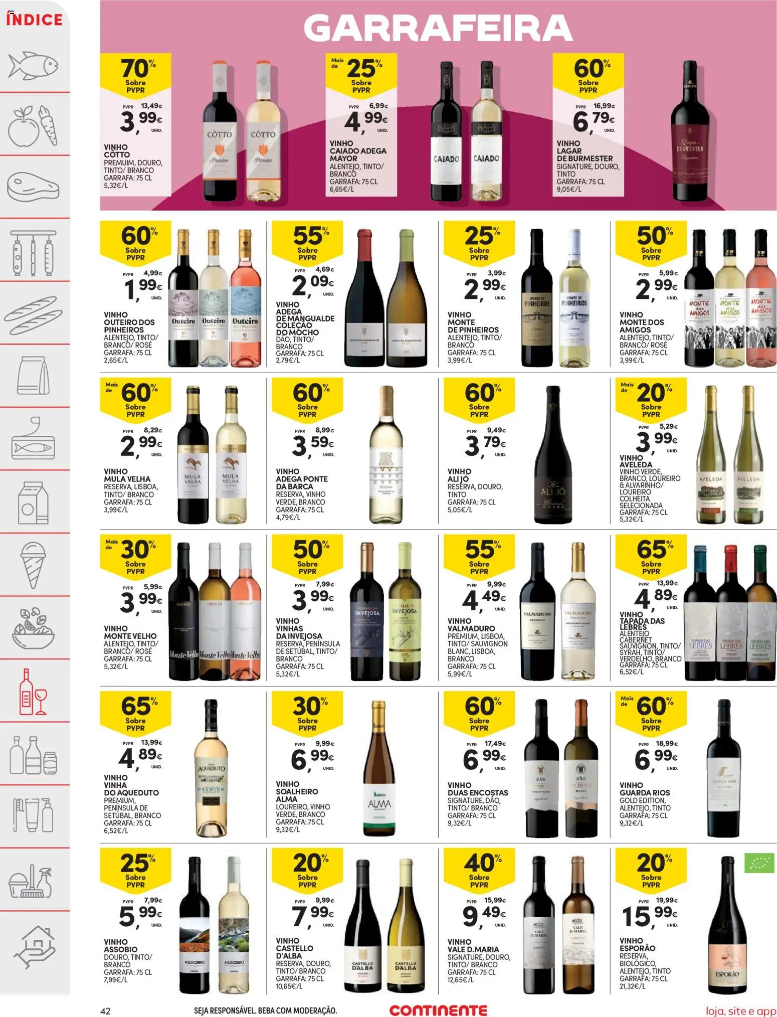 Continente folheto │ válido de 03.03.2026 | Página: 42 | Produtos: Castello d'Alba, Vinho, Vinho tinto