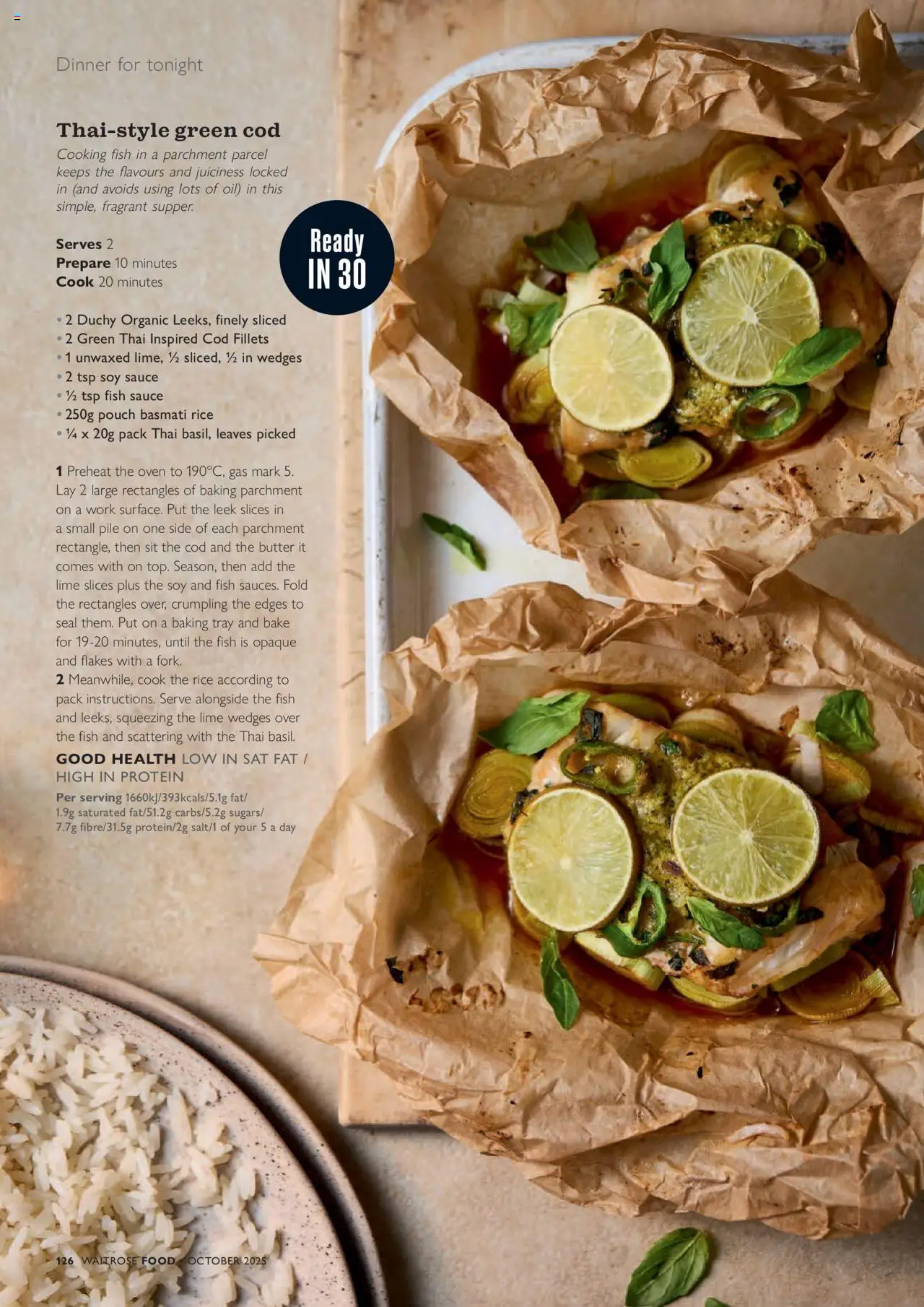  | Page: 126 | Products: Fish, Flakes, The fish, Oven