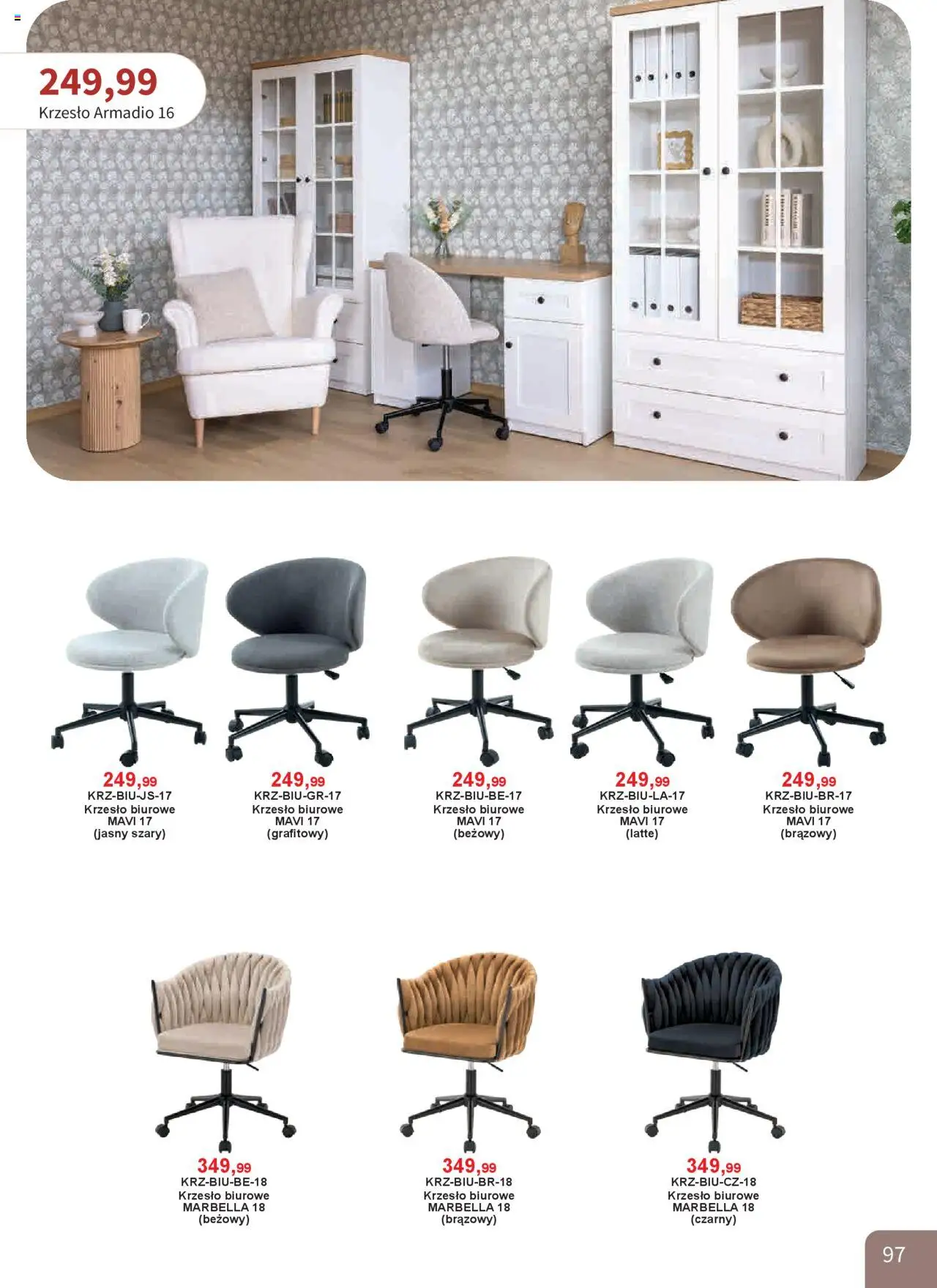 Bodzio Katalog od 01.10.2025 | Strona: 97 | Produkty: Krzesło