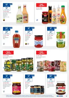 MAXIMA leidinys galioja nuo 27.01.2026 | Puslapis: 31 | Prekių: Užtepėlė, Kremas, Žirneliai, Kečupas