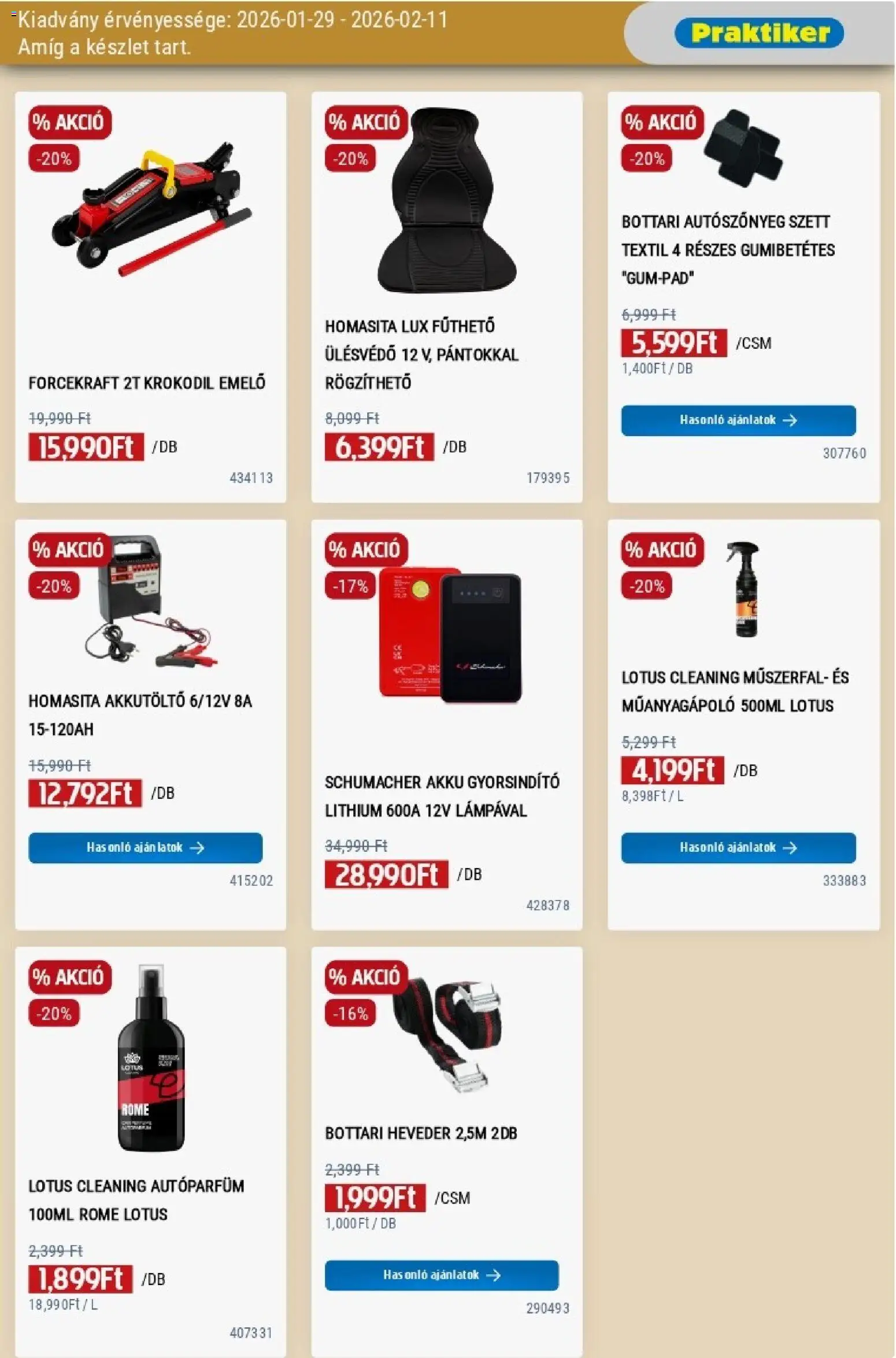 Praktiker akciós ujság - amely érvényes a következő dátumtól: 29.01.2026 | Oldal: 37