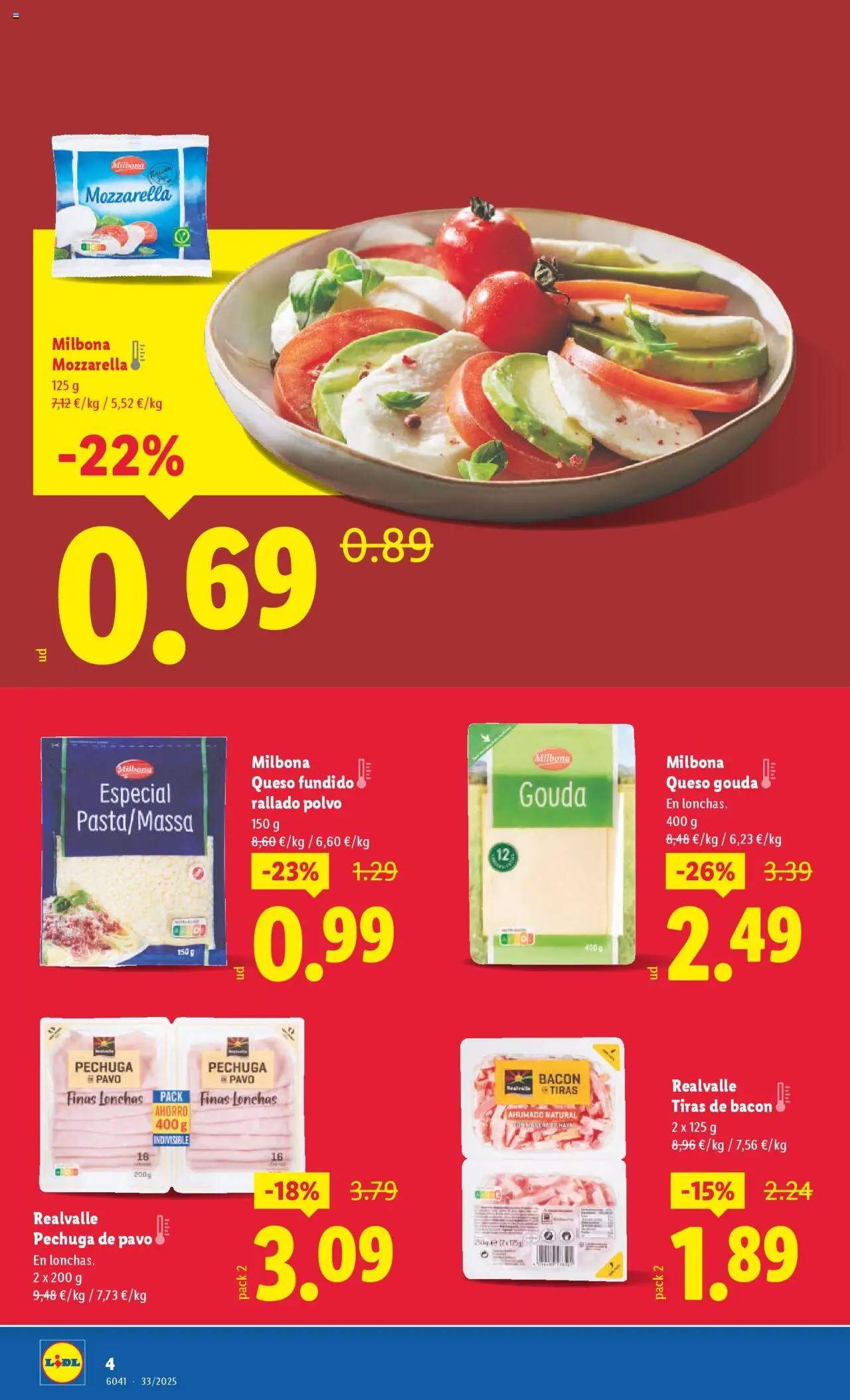 Lidl folleto │ válido desde el 11.08.2025 | Página: 4 | Productos: Γραβάτα, Polvo, Queso, Queso Gouda