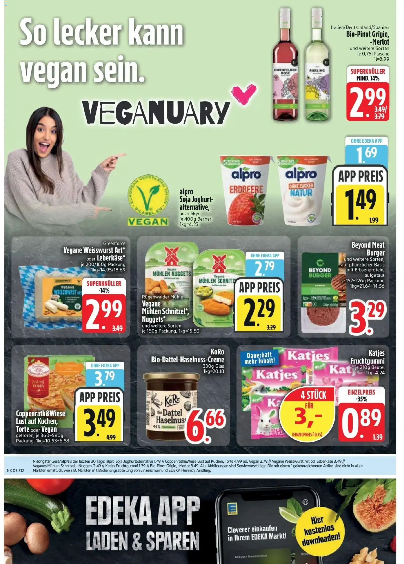 Edeka prospekt Garching	 – gültig ab 11.01.2026 | Seite: 14 | Produkte: Mühle, Joghurt, Katjes, Weißwurst