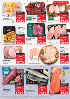 Náhled letáku Losos, Losos (Salmo salar) celý filet, čerstvý 100 g od 12.11.2025 | Strana: 19