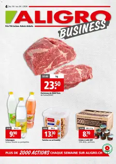 Aligro Aktionen Businesskunden - Chavannes, Matran, Genève, Sion ab 19.01.2026 gültig