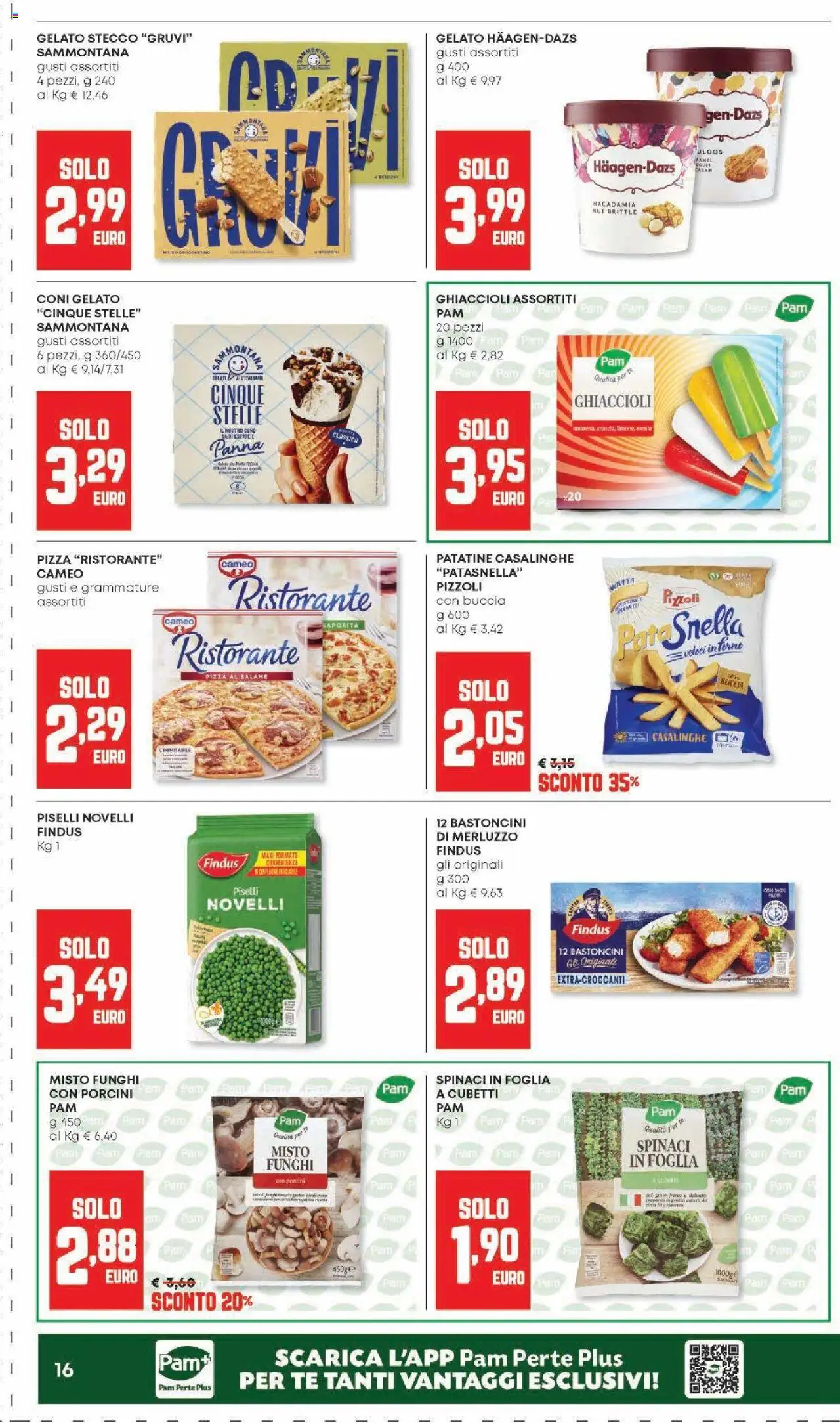 Volantino Panorama del 07.08.2025 | Pagina: 16 | Prodotti: Ghiaccioli, Patatine, Panna, Gelato