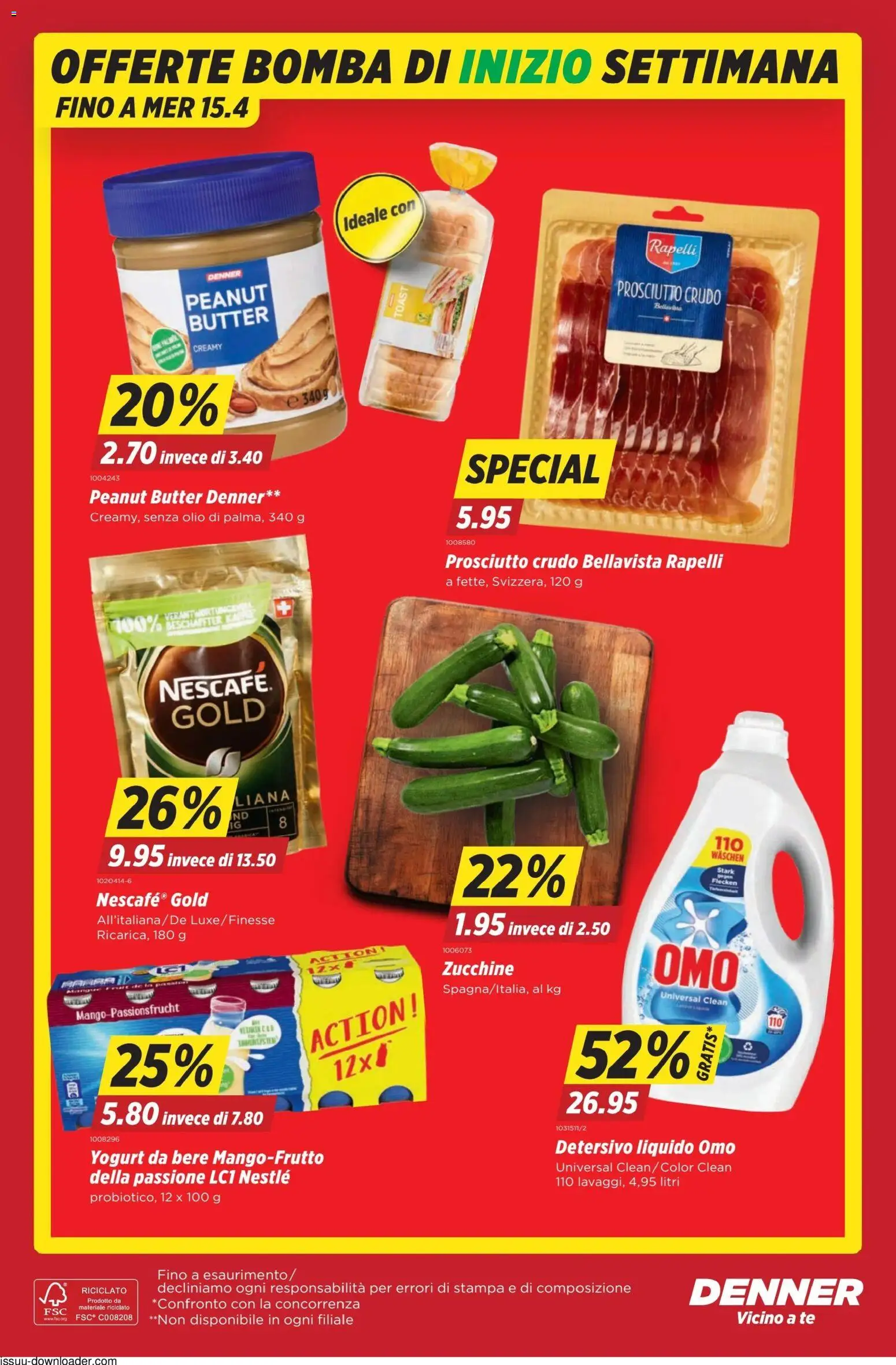 Denner aktionen IT – gültig ab 09.04.2026 | Seite: 20 | Produkte: Butter