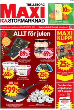 ICA Maxi - Trelleborg - Förhandsvisning av reklamblad från butik ICA Maxi aktuell från 22.12.2025