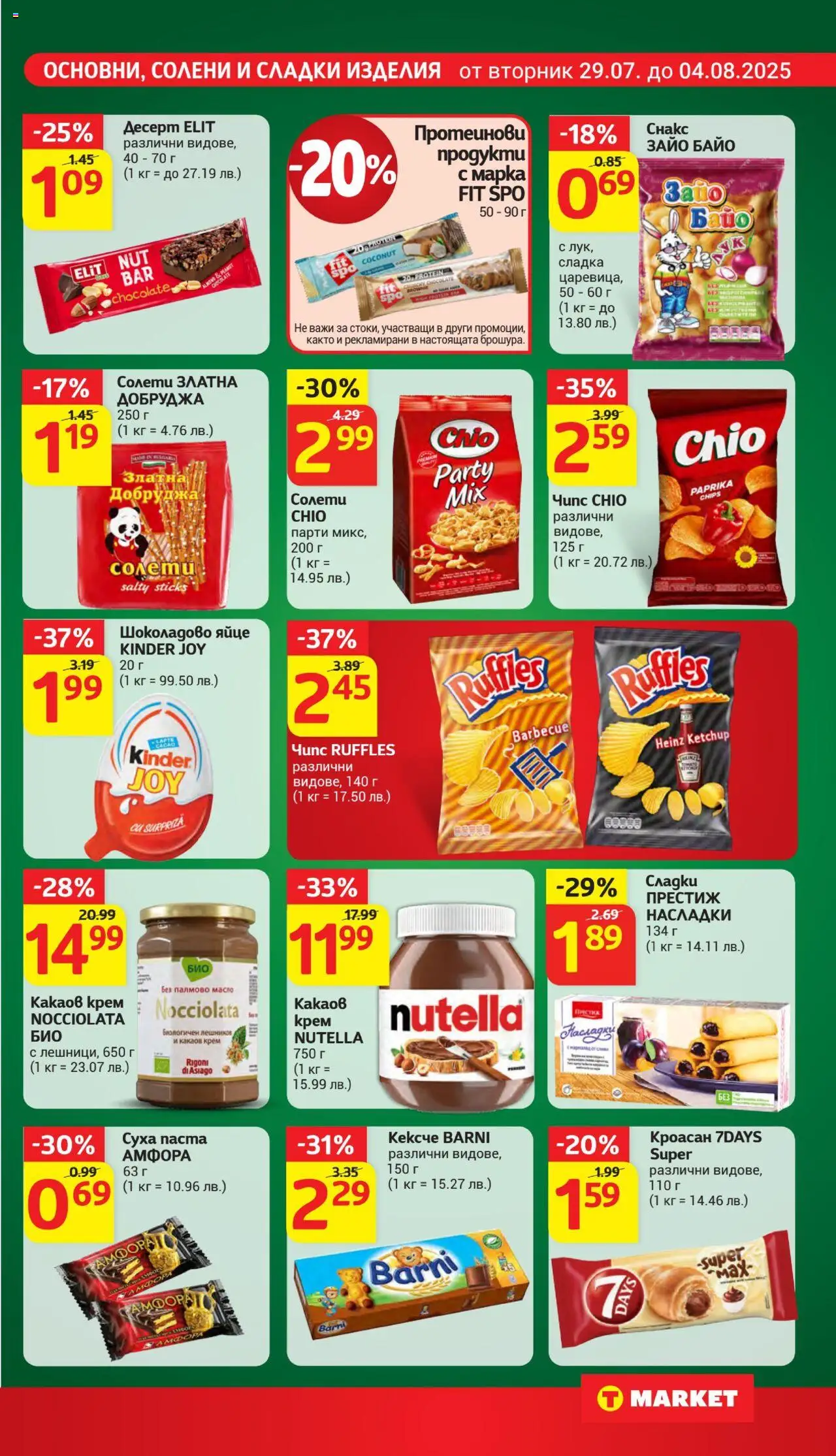  | Страница: 20 | Продукти: Крем, Масло, Суха паста, Какаов крем