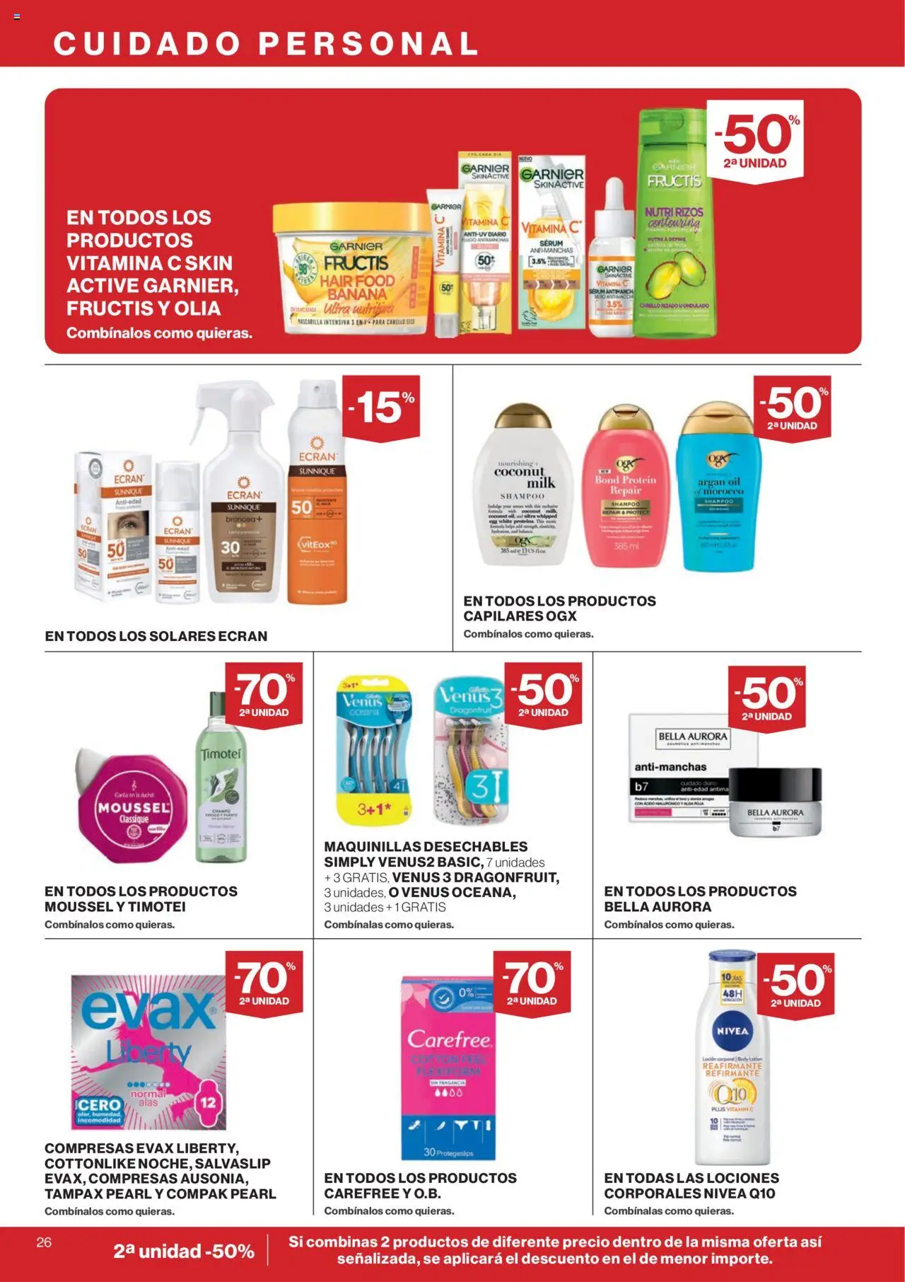 Supercor folleto │ válido desde el 31.07.2025 | Página: 26 | Productos: Fragancia, Champú, Loción corporal, Γλυφιτζούρι