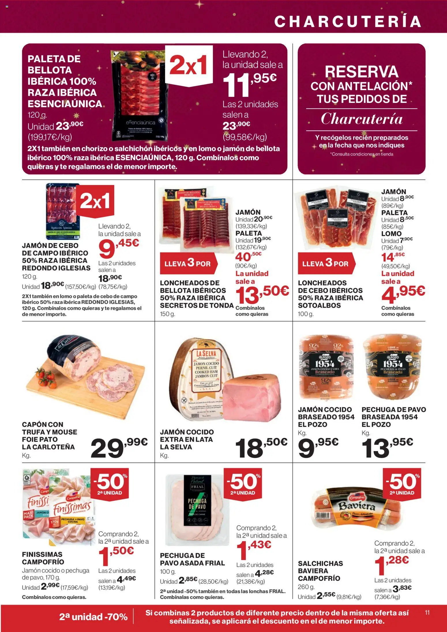 Supercor folleto │ válido desde el 18.12.2025 | Página: 11 | Productos: Jamón cocido, Té, Mouse, Horno