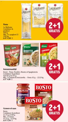  | Pagina: 25 | Producten: Granen, Mozzarella, Saus, La
