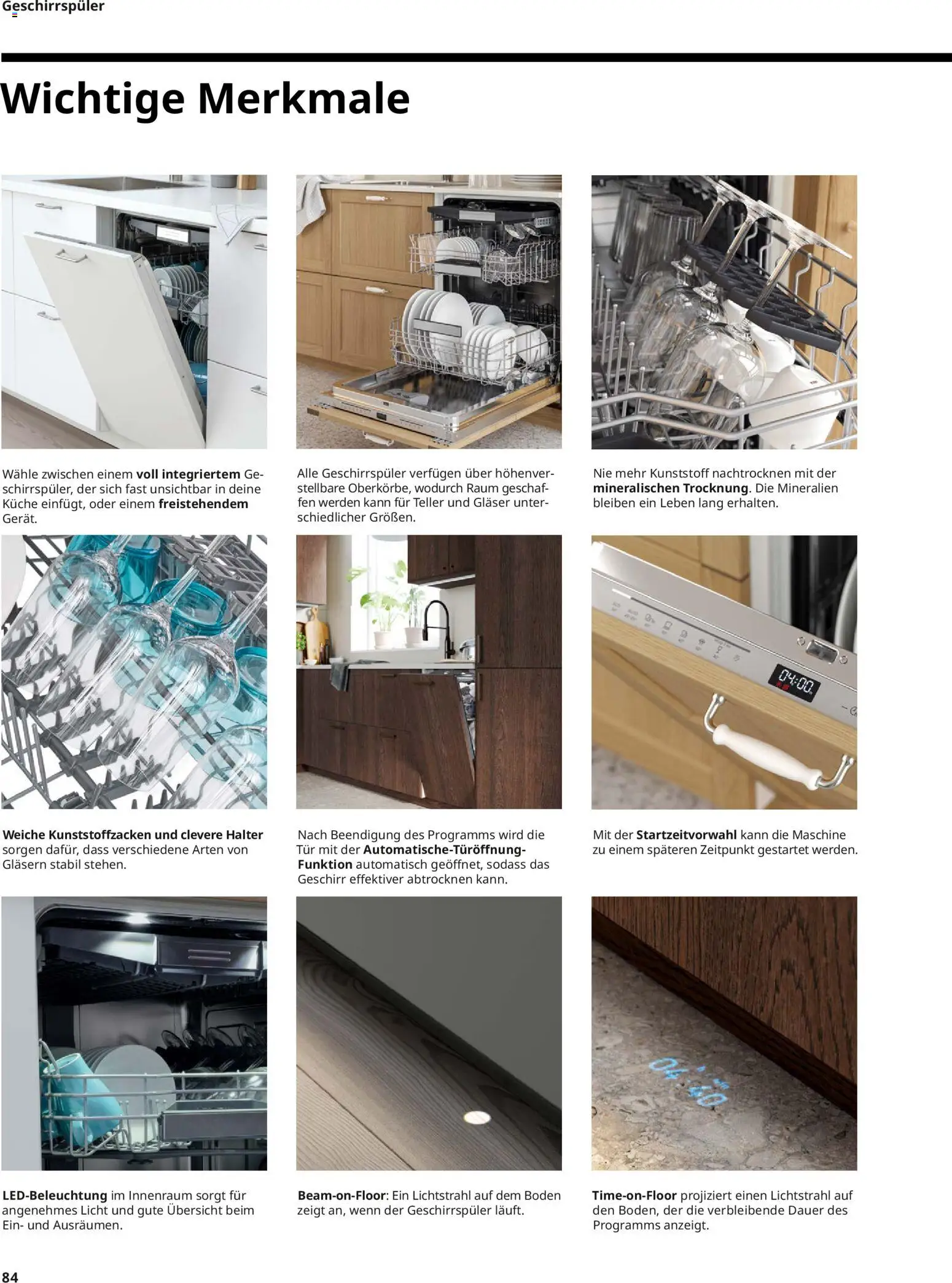 Ikea Elektrogeräte – gültig ab 10.04.2026 | Seite: 84 | Produkte: Geschirrspüler, Küche, Tür