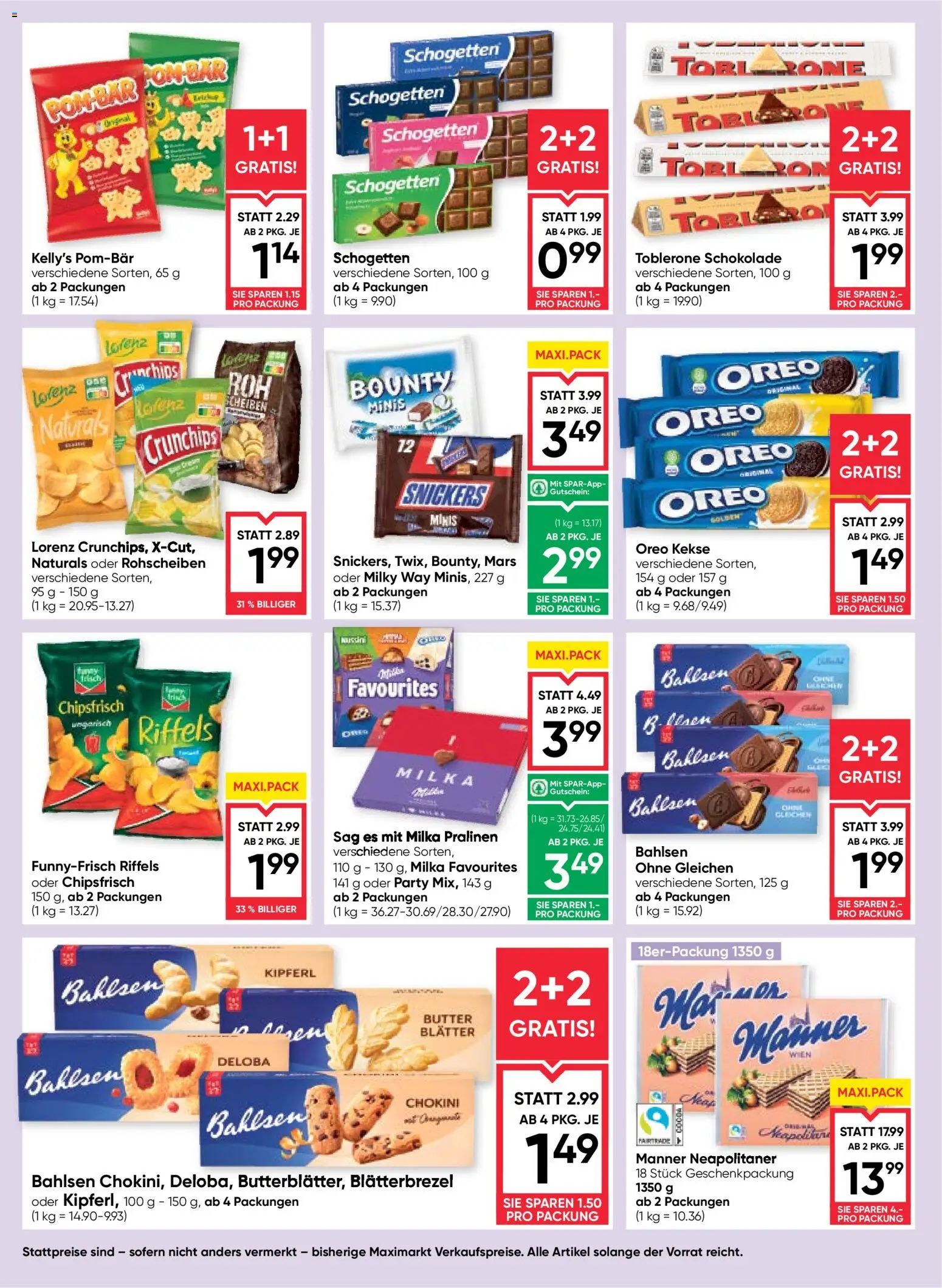 Maximarkt Flugblatt gültig ab 12.03.2026 | Seite: 12 | Produkte: Kekse, Butter, Schokolade