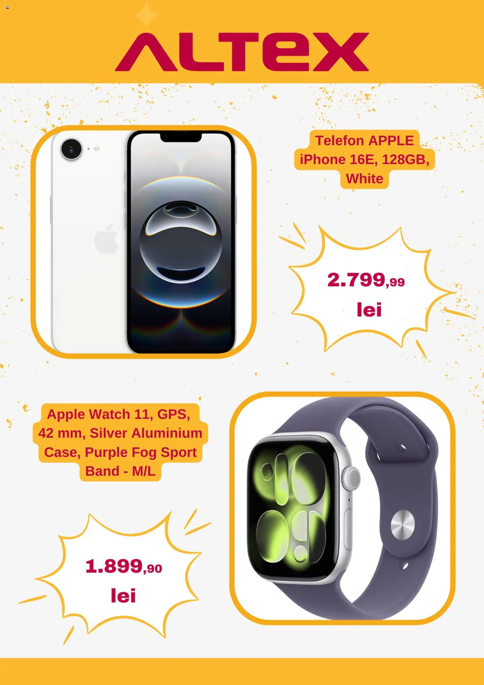 Noul catalog Altex – valabil de la 19.02.2026 | Pagină: 2 | Produse: Telefon, Apple