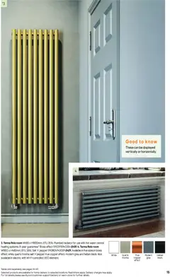 Preview of B&Q - Radiators valid from 18.03.2026 | Page: 83 | Products: Radiator, Pepper