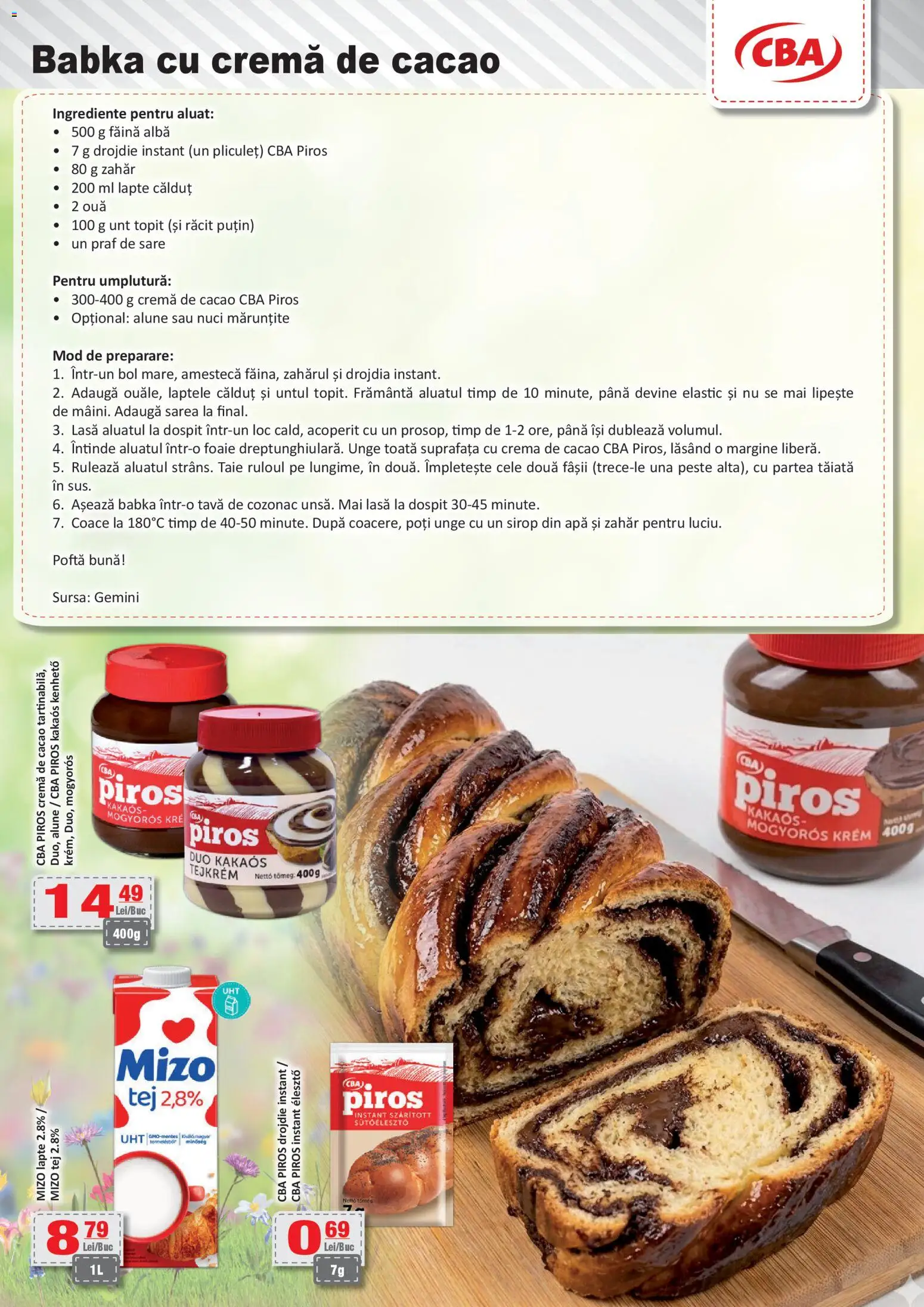 Noul catalog CBA – valabil de la 04.03.2026 | Pagină: 9 | Produse: Cremă, Cacao, Sare, Zahăr