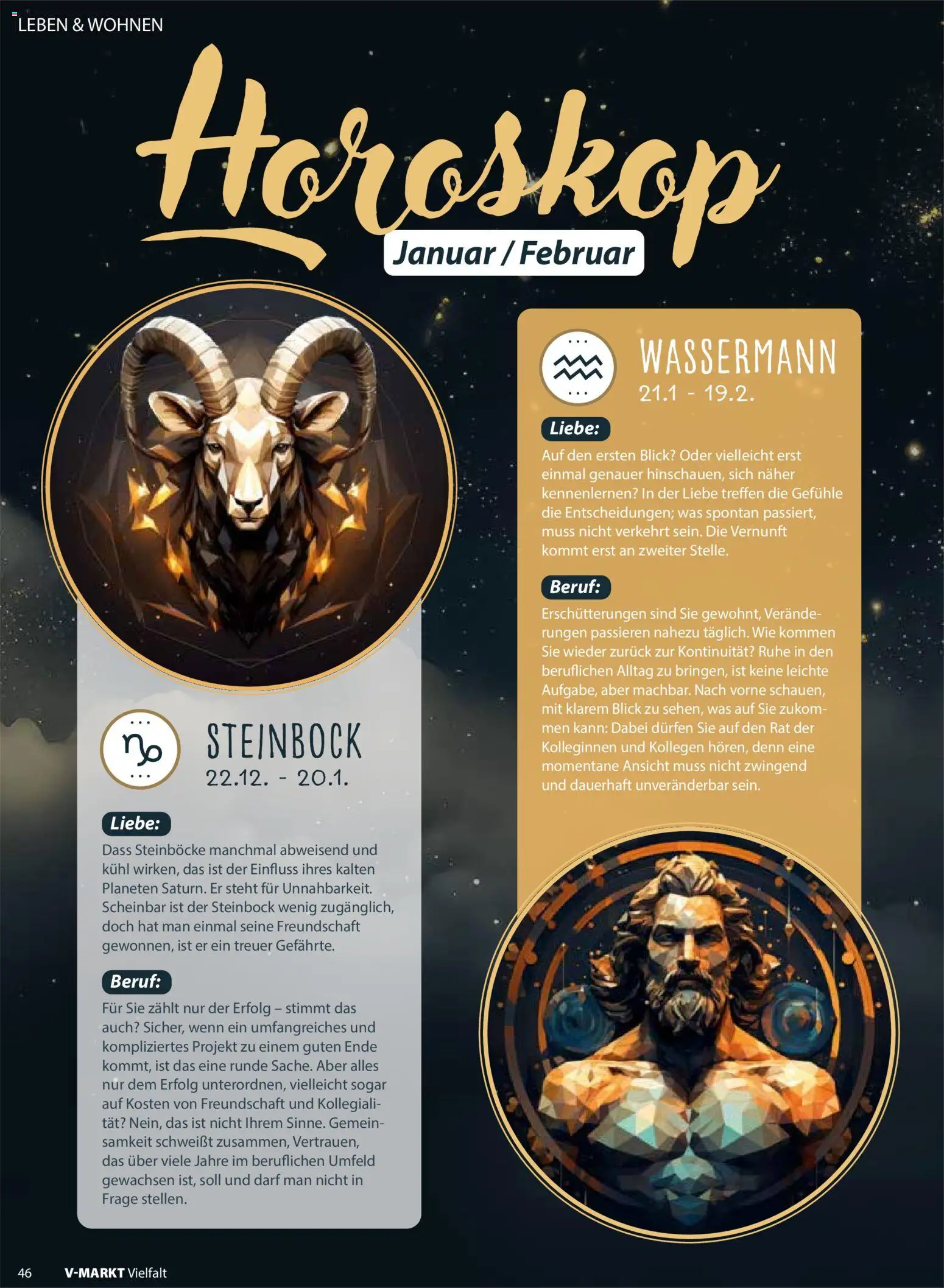 V-Markt - Vielfalt Januar / Februar – gültig ab 02.01.2026 | Seite: 46