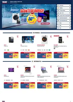 Anteprima del volantino Trony Salerno catalogo valido a partire dal 05.02.2026
