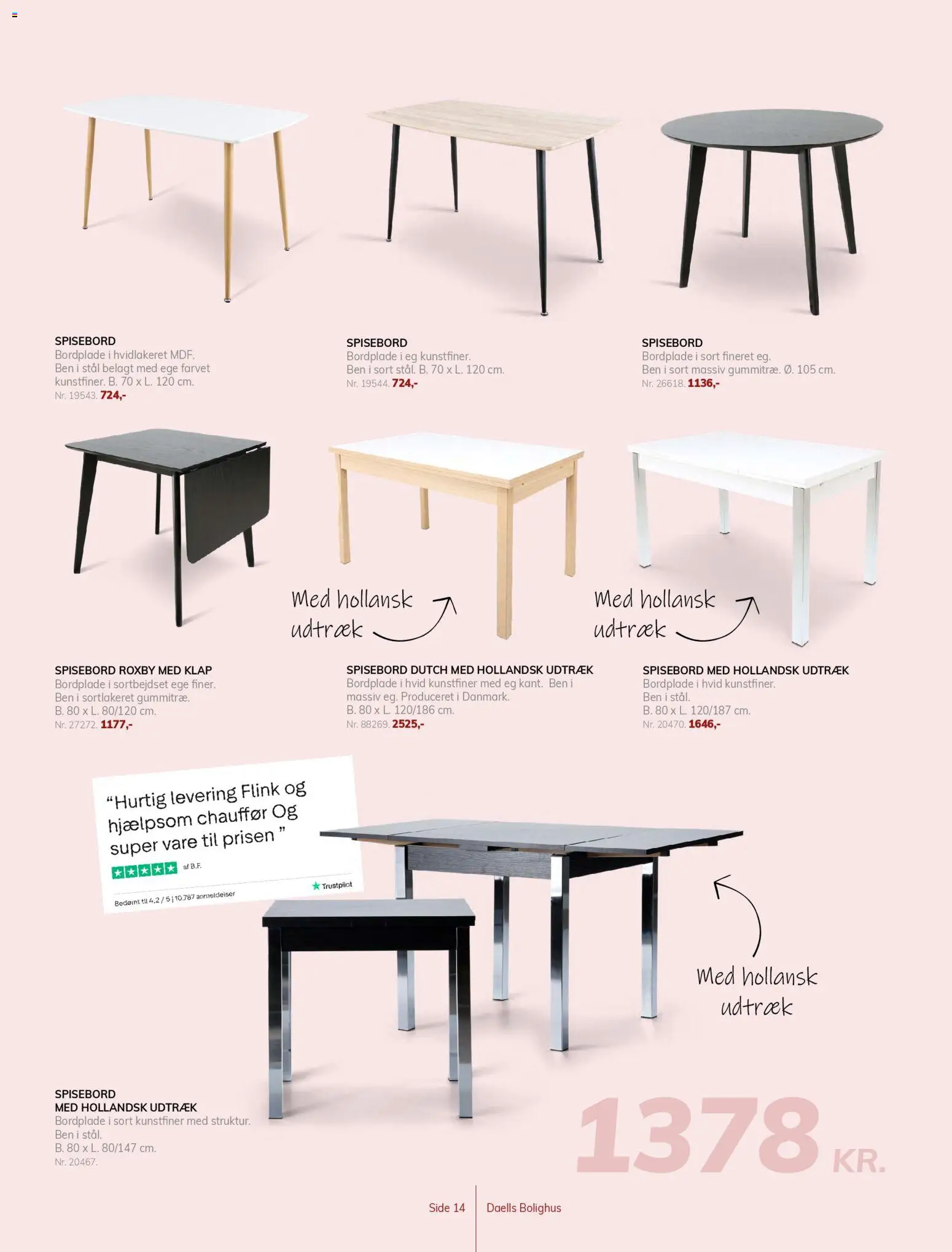 Daells Bolighus tilbudsavis – gyldig fra 15.04.2026 | Side: 14