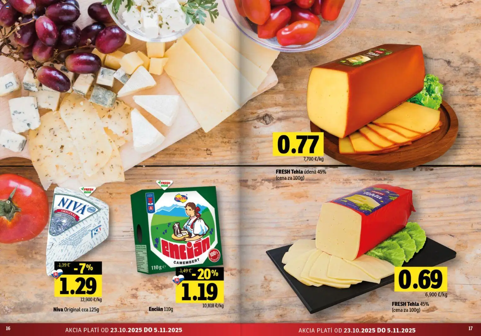 Nové Fresh akcie – leták je platný od 23.10.2025 | Strana: 9 | Produkty: Encián