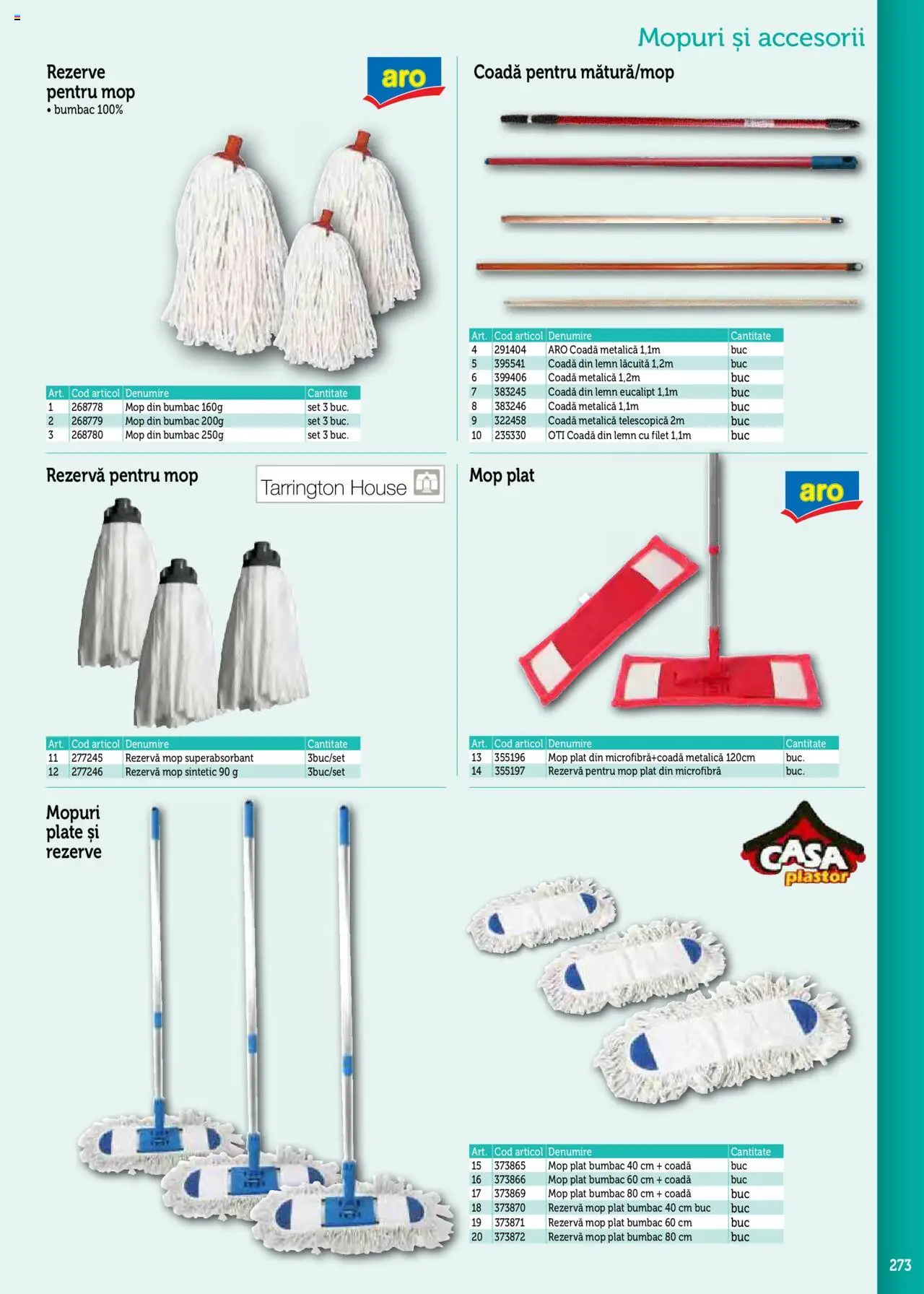 Noul catalog Metro – valabil de la 17.09.2025 | Pagină: 273 | Produse: Mop