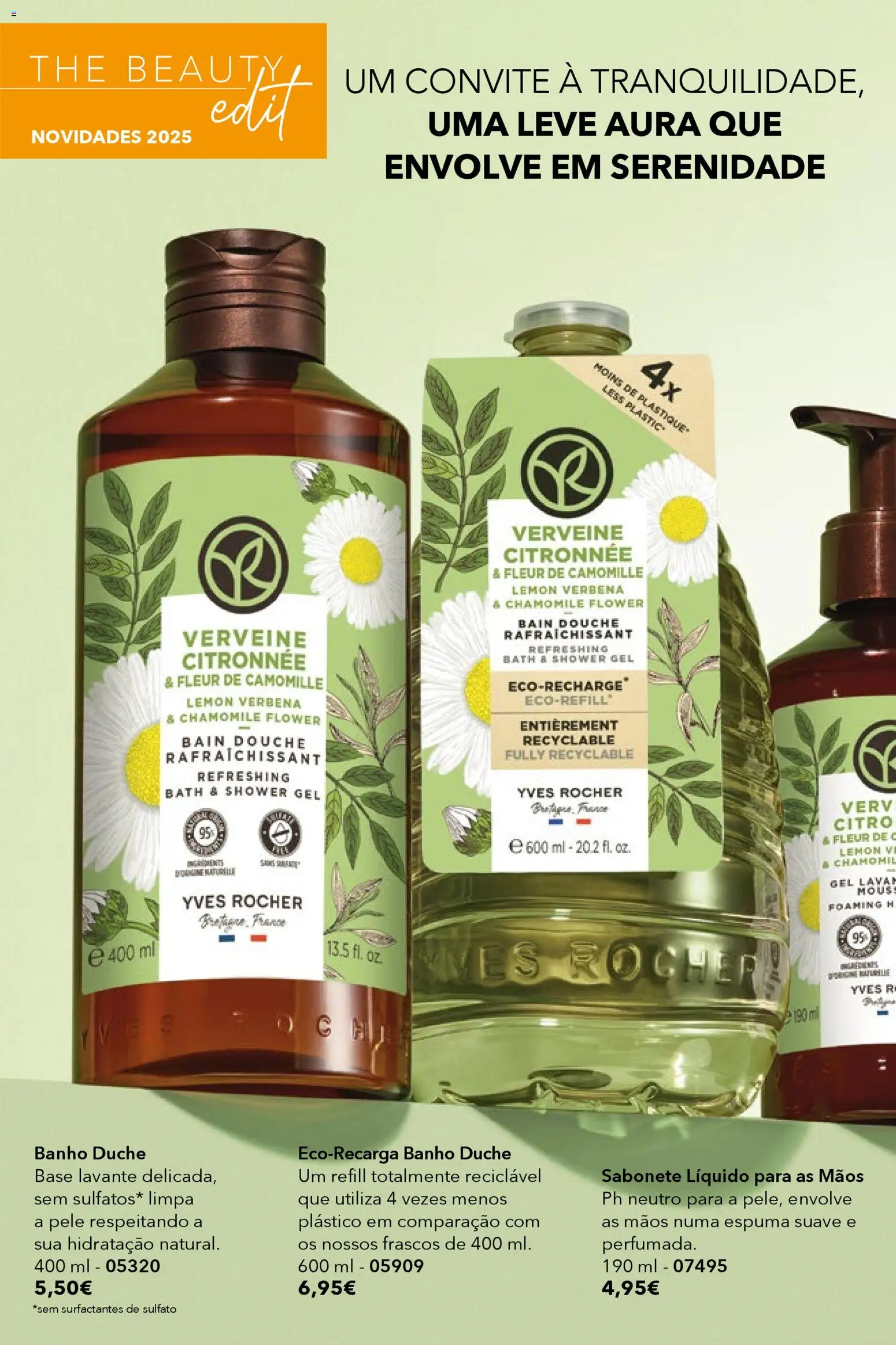 Yves Rocher catálogo 16 │ válido de 17.12.2025 | Página: 34 | Produtos: Sabonete líquido, Base, Sabonete, Banho