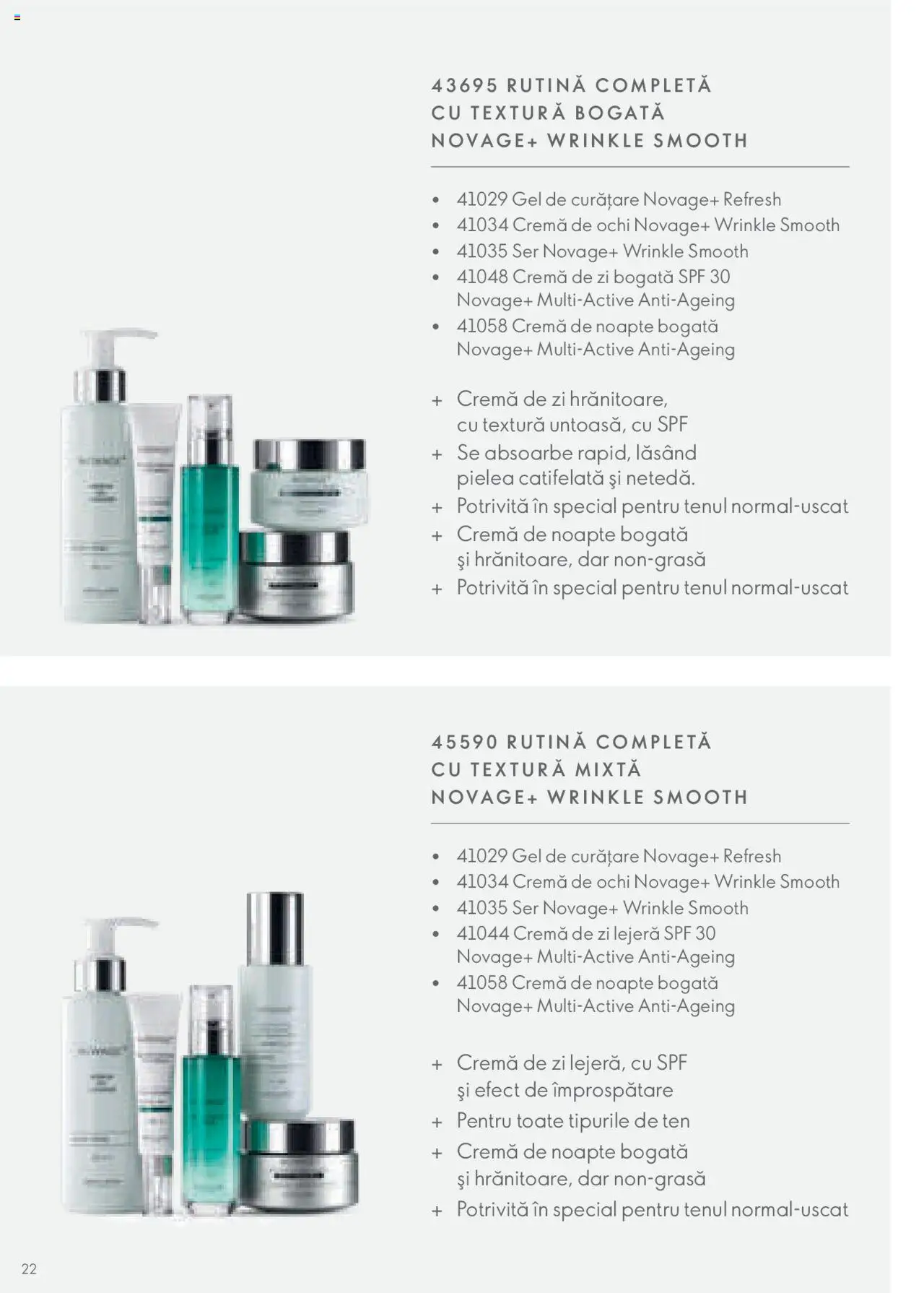 Oriflame catalog - Ghidul NOVAGE+ – valabil de la 01.03.2023 | Pagină: 22