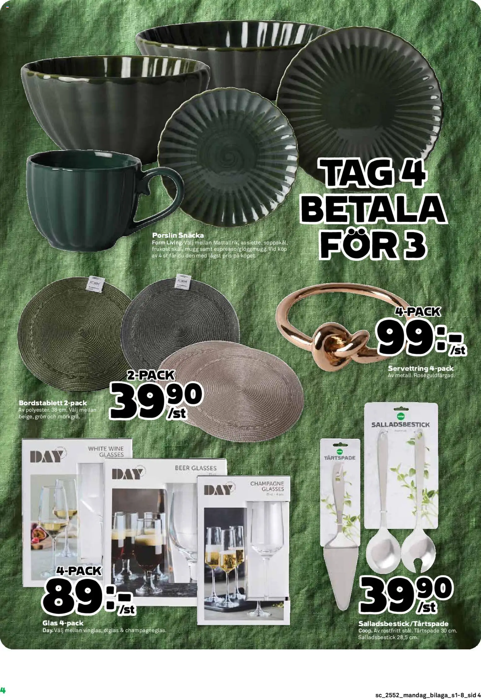 Stora Coop reklamblad aktuell från 29.12.2025 | Sida: 4 | Produkter: Bordstablett, Champagne