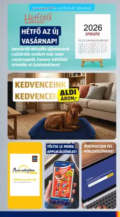 Aldi Akciós újság - amely érvényes a következő dátumtól: 27.12.2025 | Oldal: 3