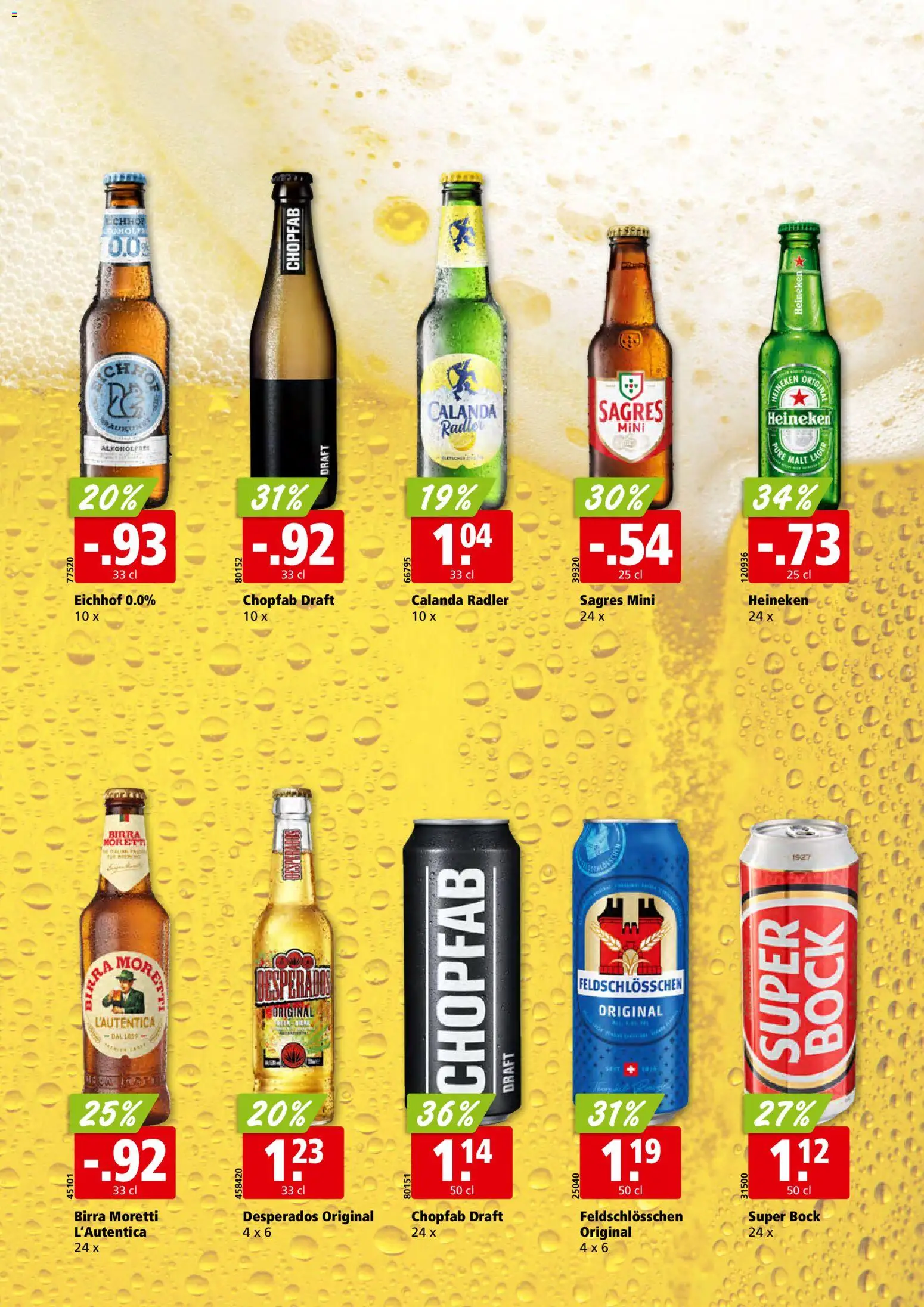 Aligro Aktionen Schlieren, Gossau SG, Frauenfeld, Rapperswil-Jona, Sargans, Bern, Brüttisellen, Pratteln, Emmen, Spreitenbach – gültig ab 19.01.2026 | Seite: 28