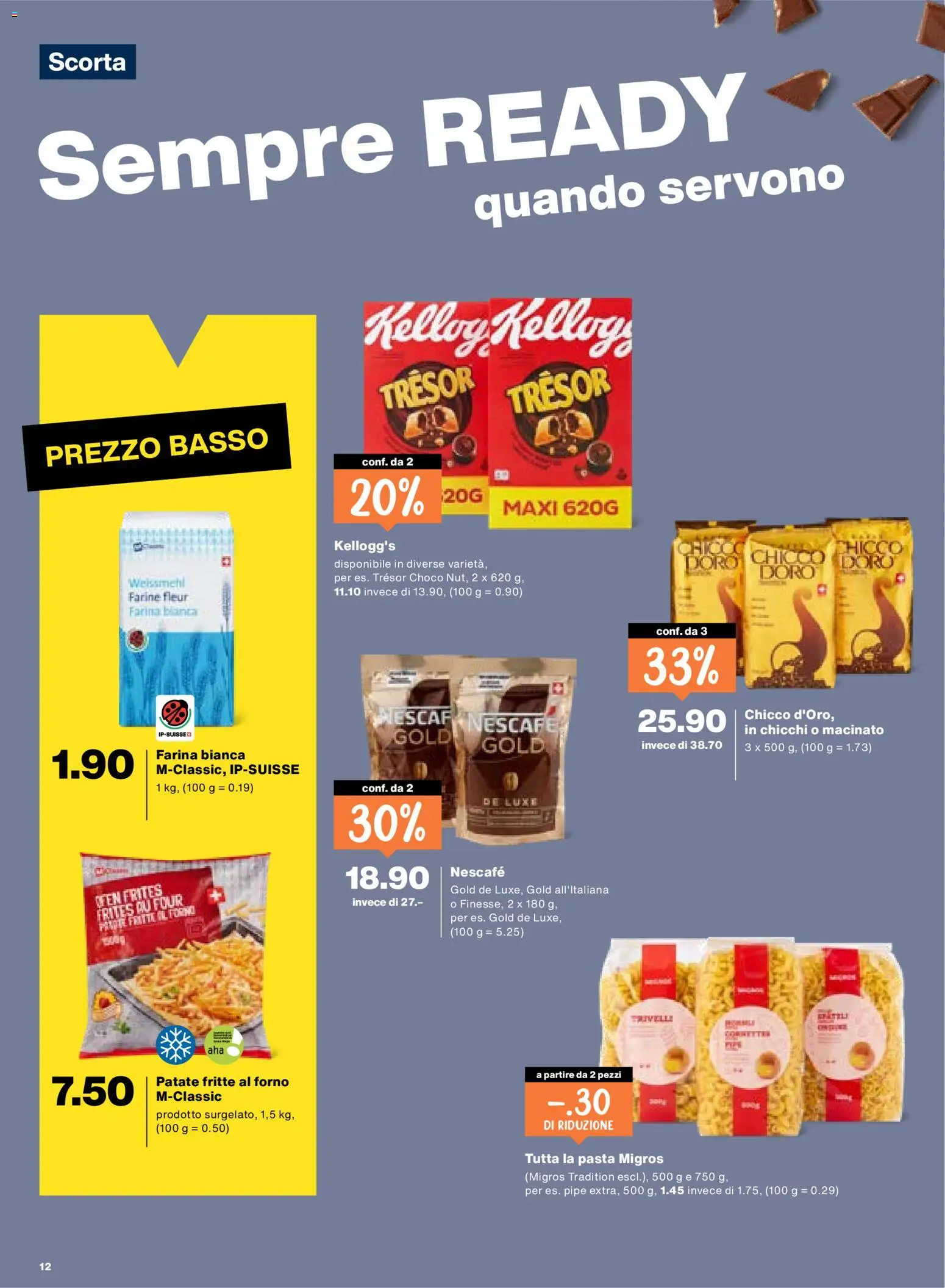 Migros Aktionen IT – gültig ab 19.02.2026 | Seite: 12 | Produkte: Pasta