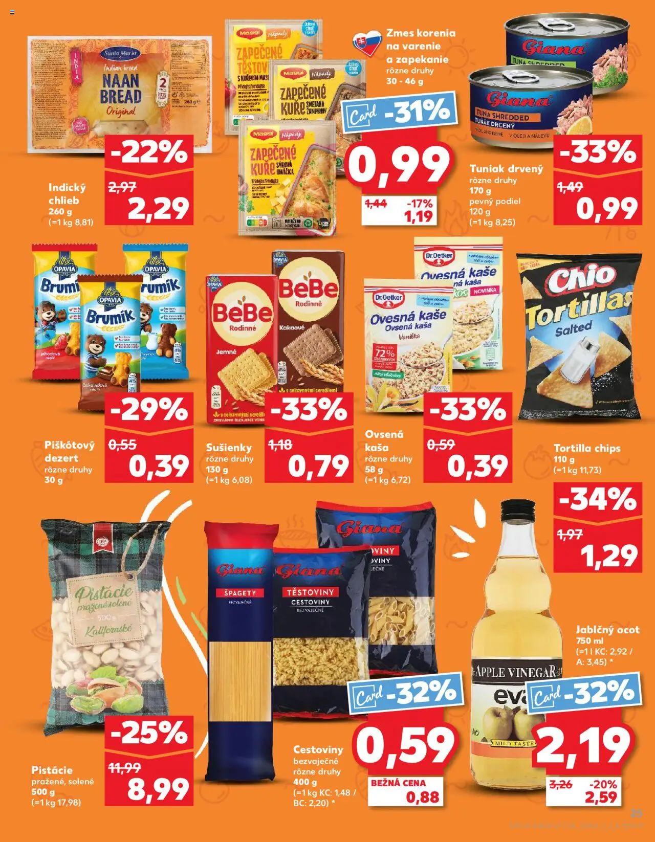 Kaufland Šamorín │ platný od 10.07.2025 | Strana: 25 | Produkty: Chlieb, Cestoviny, Apple, Špagety