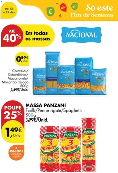 Pré-visualização Cotovelos/ Cotovelinhos/ Macarronete/ Macarrão riscado, Pasta, 500g válido de 12.12.2025 | Página: 19