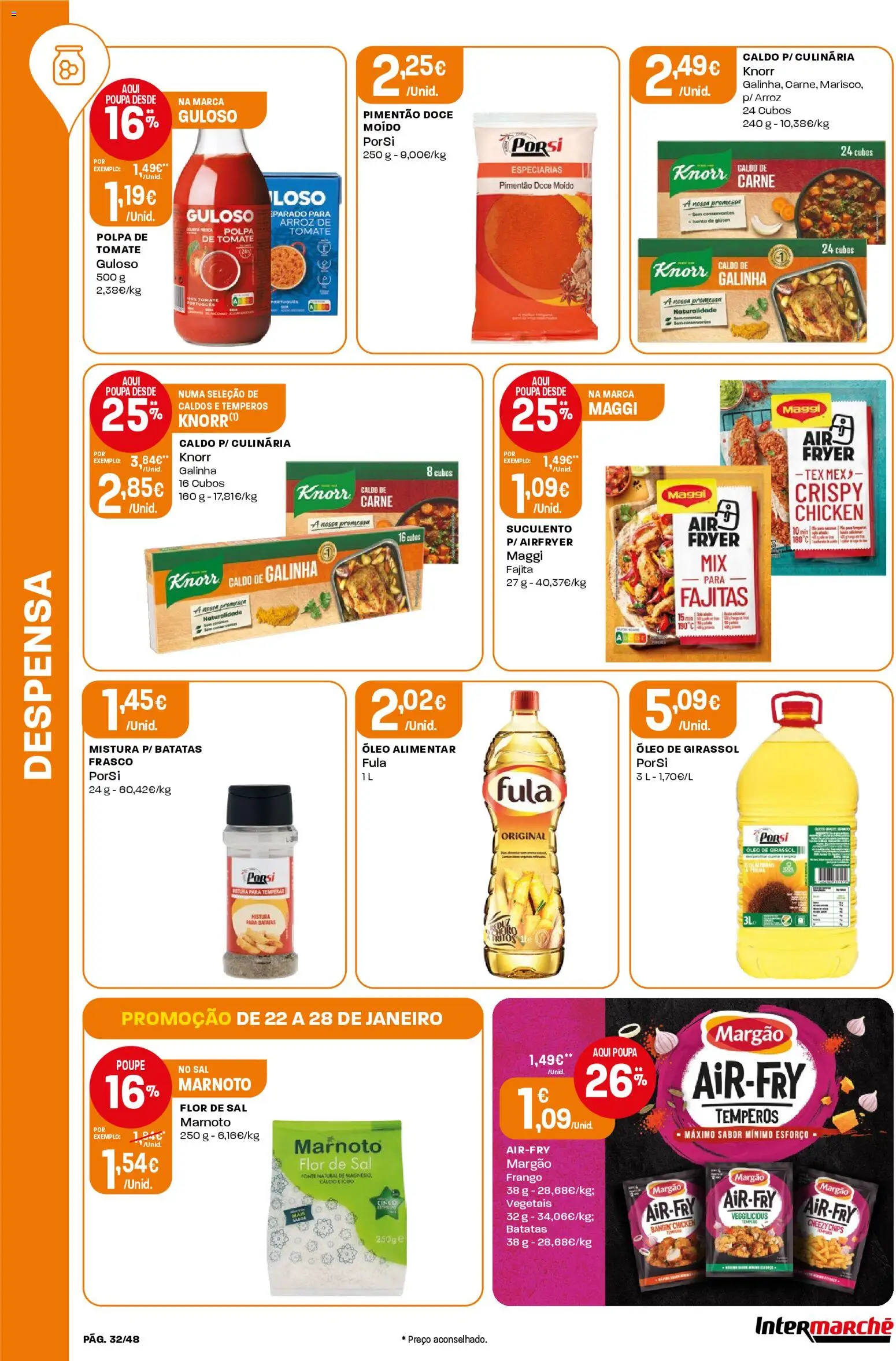 Intermarché folheto │ válido de 22.01.2026 | Página: 32