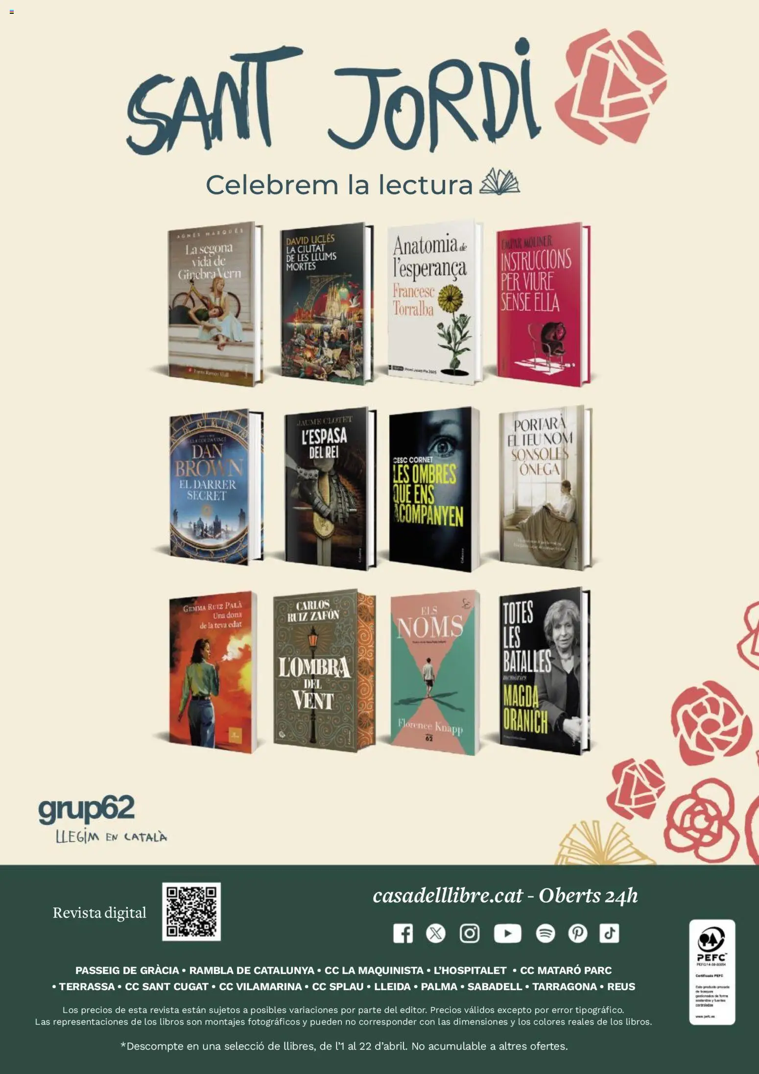 Casa del libro Rebel el qui llegeix │ válido desde el 01.04.2026 | Página: 40 | Productos: Ginebra