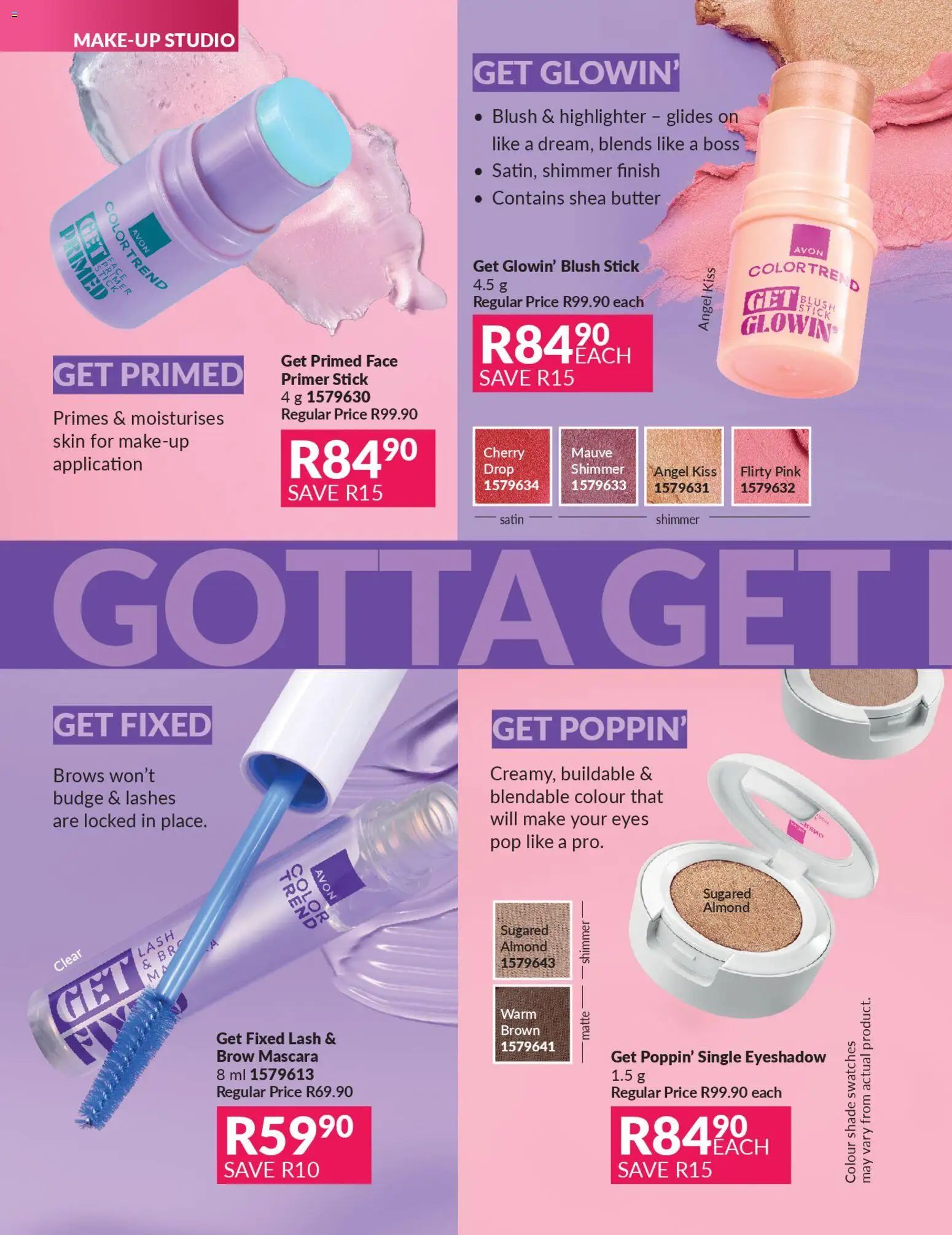 New Avon catalogue – valid from 01.01.2026 | Page: 78 | Products: Primer, Butter, Blush, Mascara