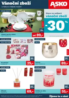 Náhled letáku ASKO nábytek leták - Vánoce od 20.11.2025