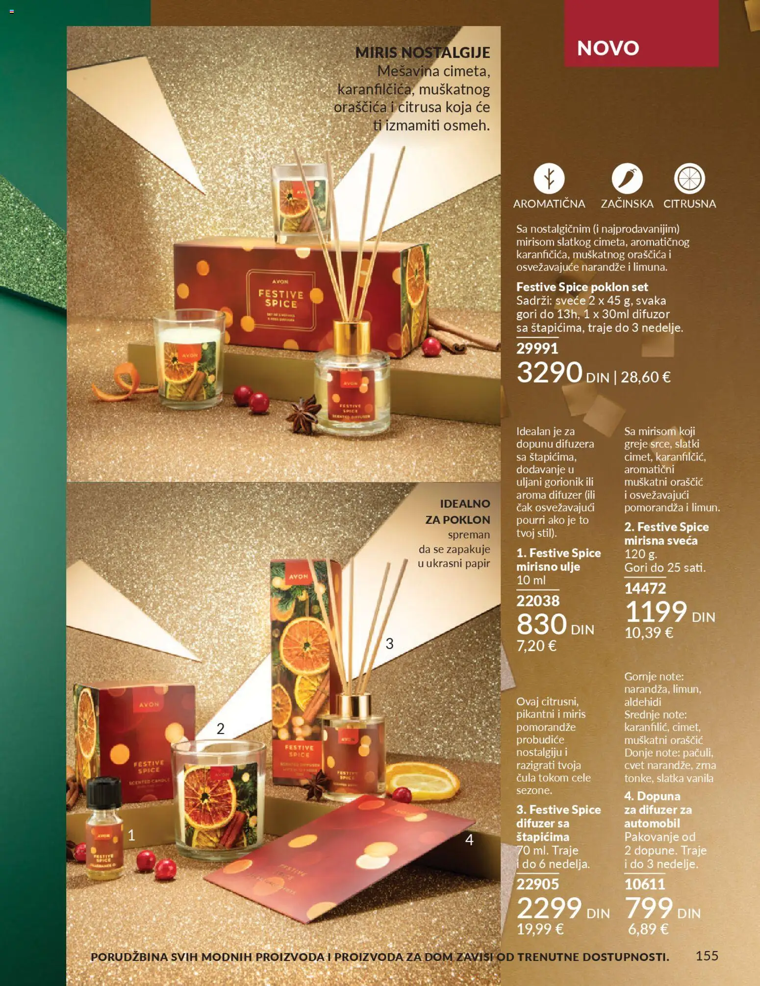 AVON katalog - važi od 01.11.2025 | Strana: 155