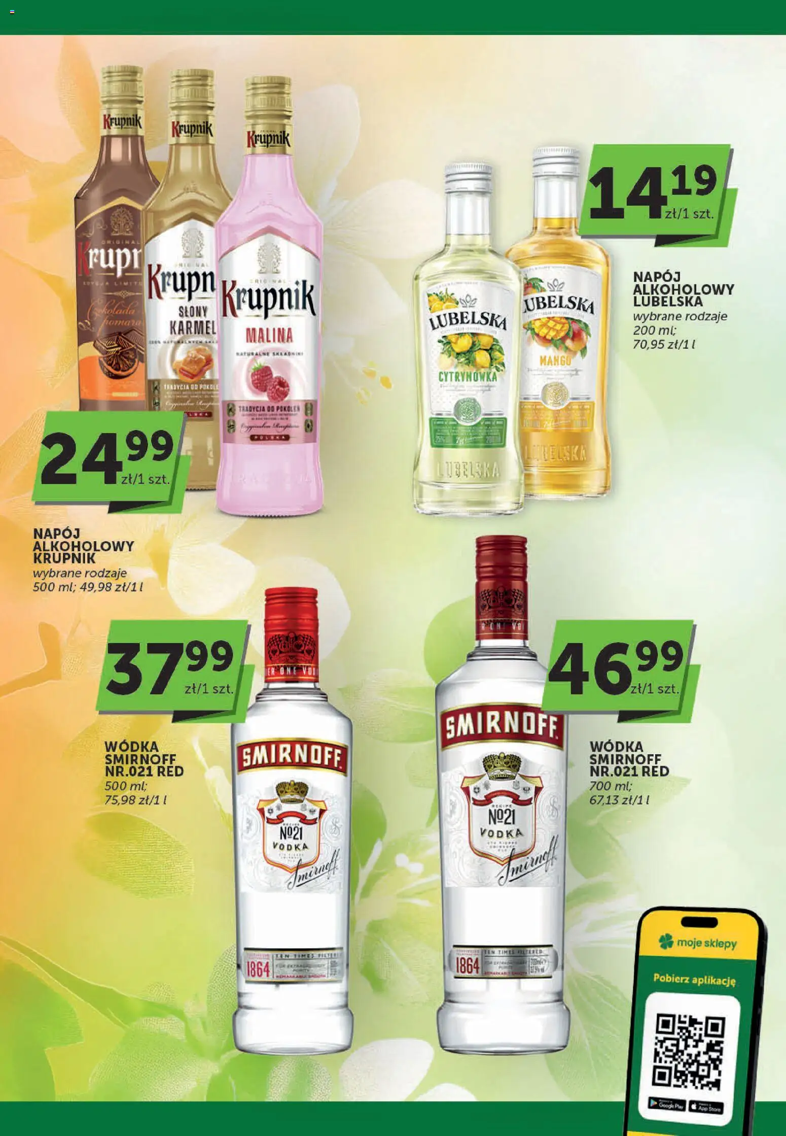 Groszek gazetka - Oferta alkoholowa od 02.04.2026 | Strona: 3 | Produkty: Mango, Malina, Vodka, Wódka